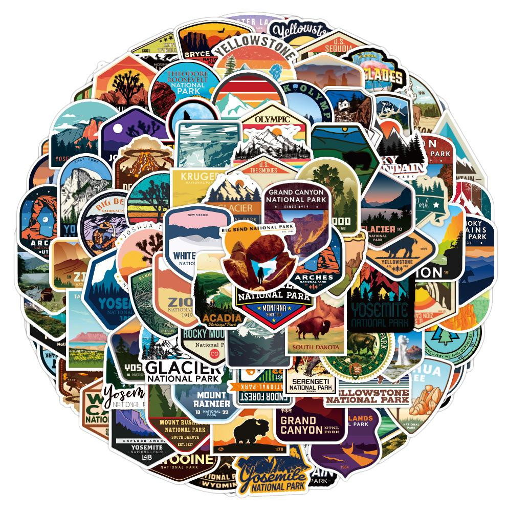 Mega Pack de Stickers - Parques Nacionales