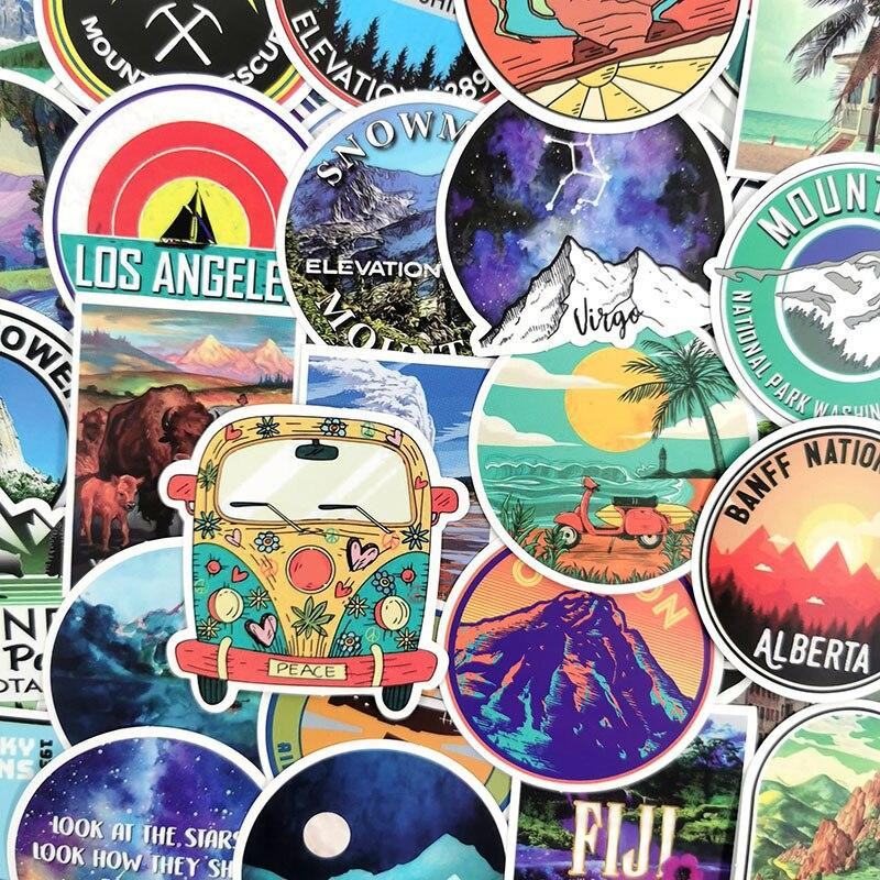 Mega Pack de Stickers - Viajes