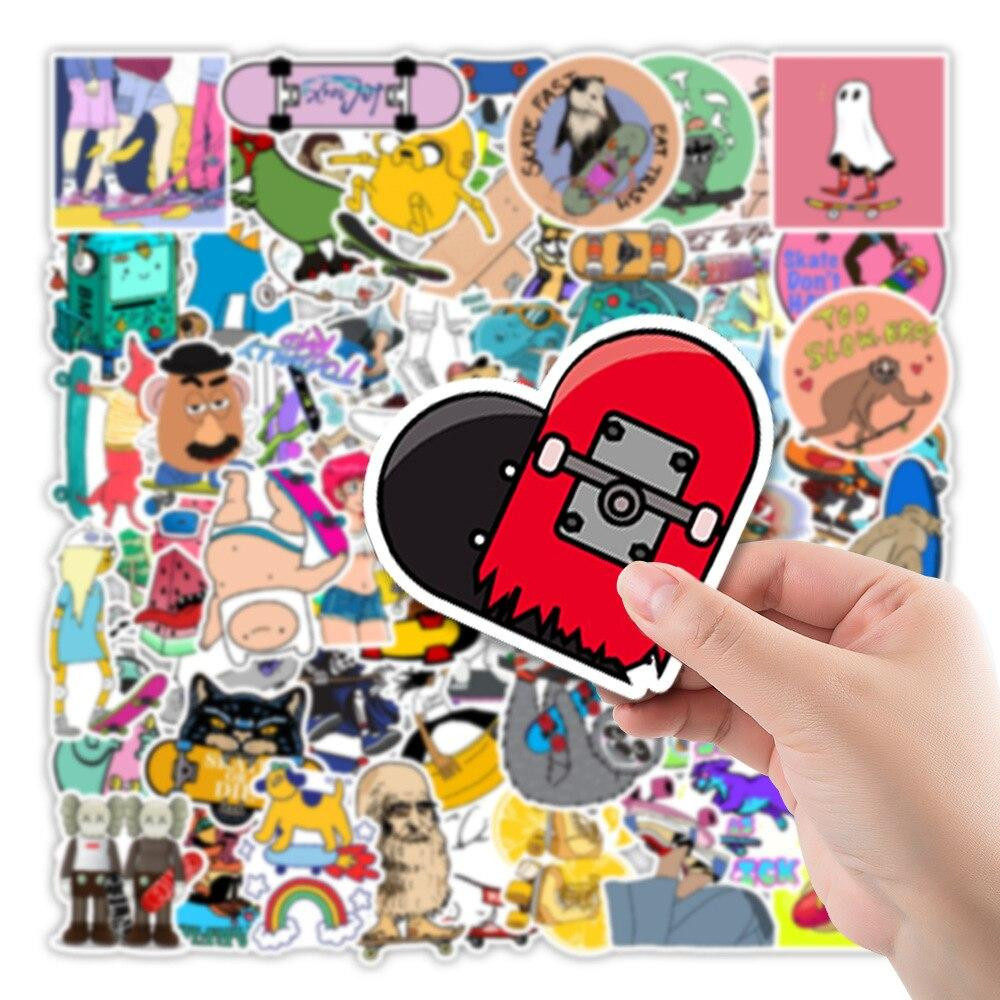 Mega Pack Aufkleber - Skateboard