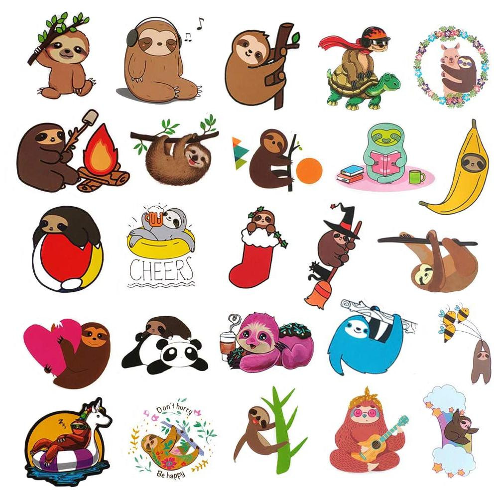 Pack of Stickers - Sloth