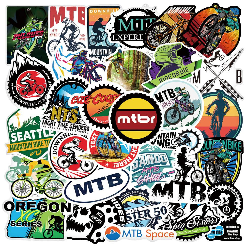 Pakje Stickers - Mountain Bike