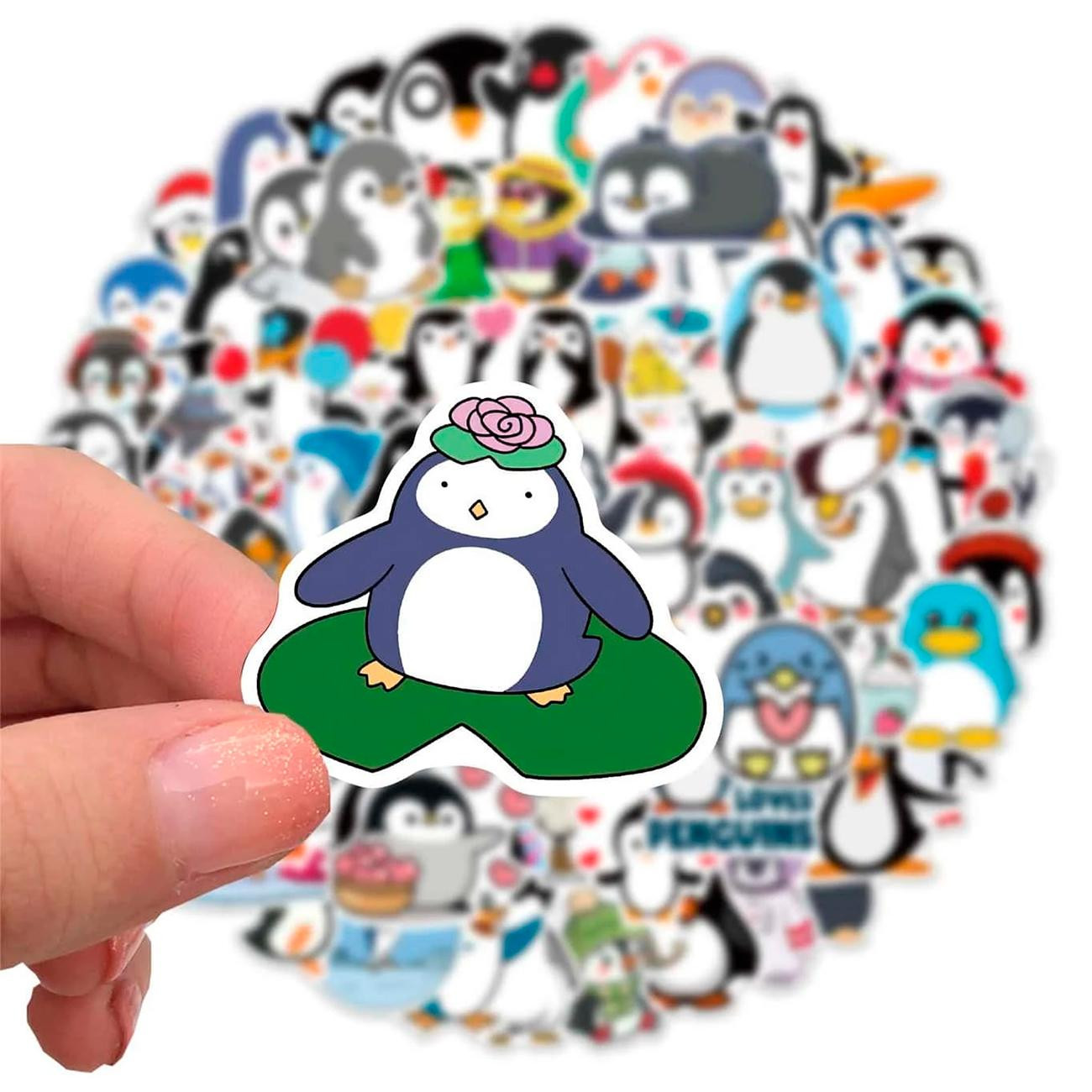 Mega Pakje Stickers - Pinguïns