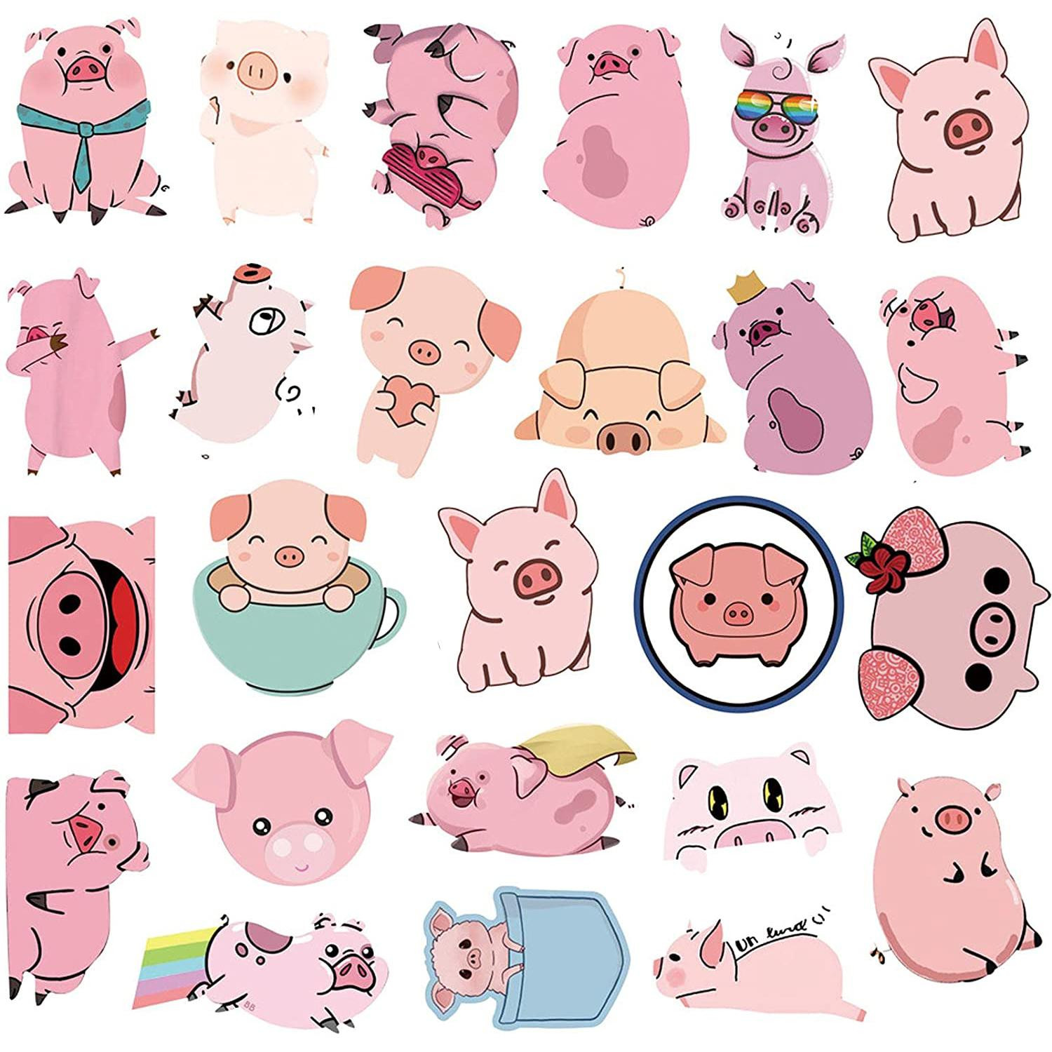 Pack de Stickers - Cochons