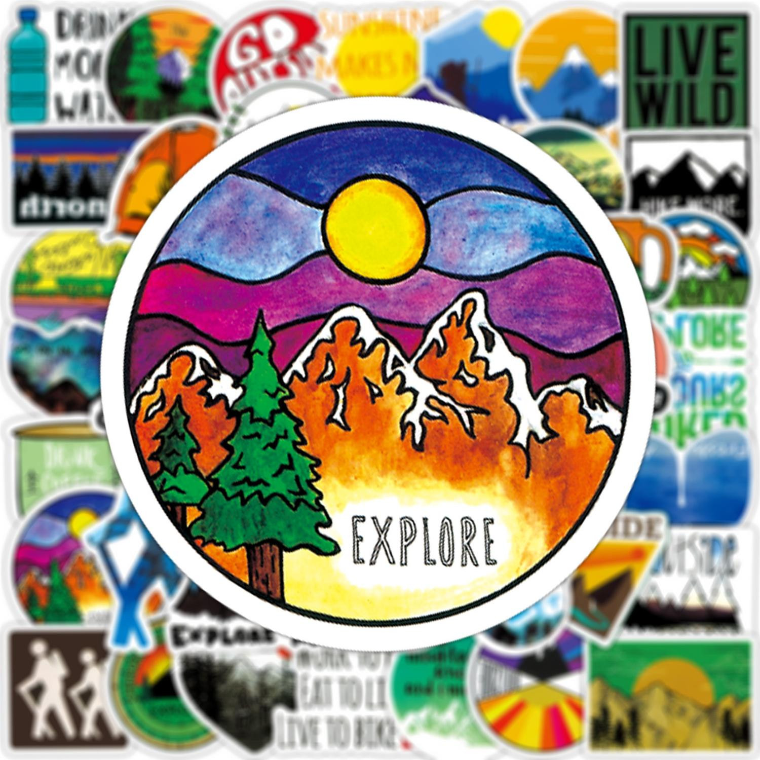 Mega Pakje Stickers - Explore