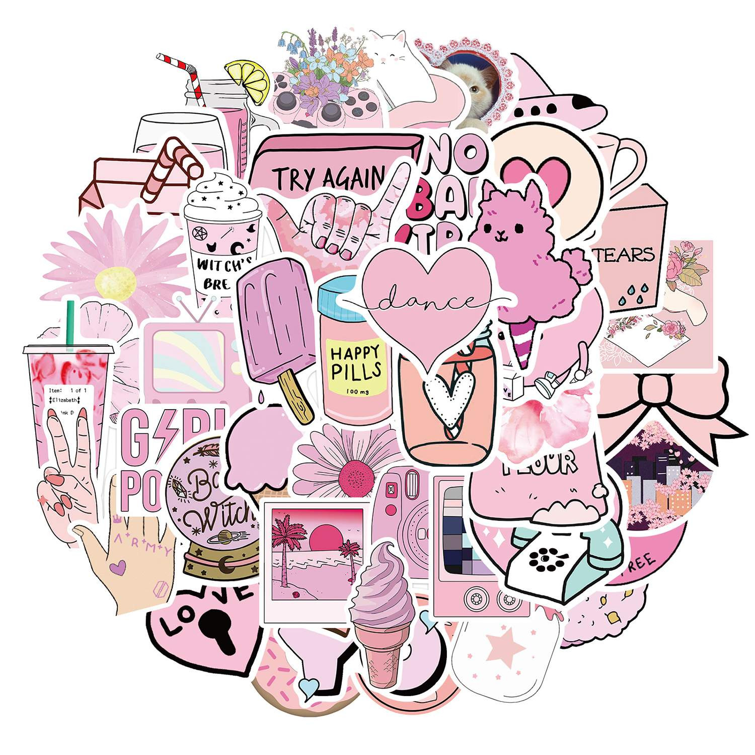 Pack de Stickers - Pastel
