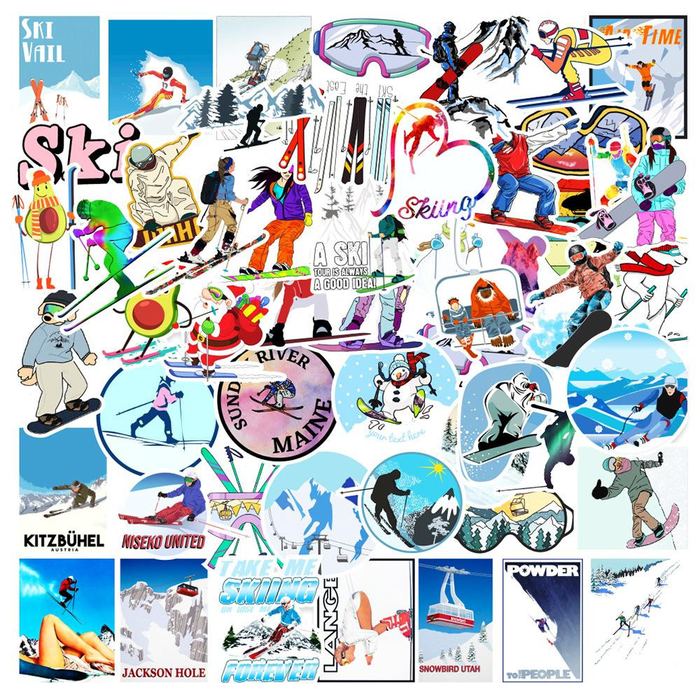 Pack de Stickers - Ski