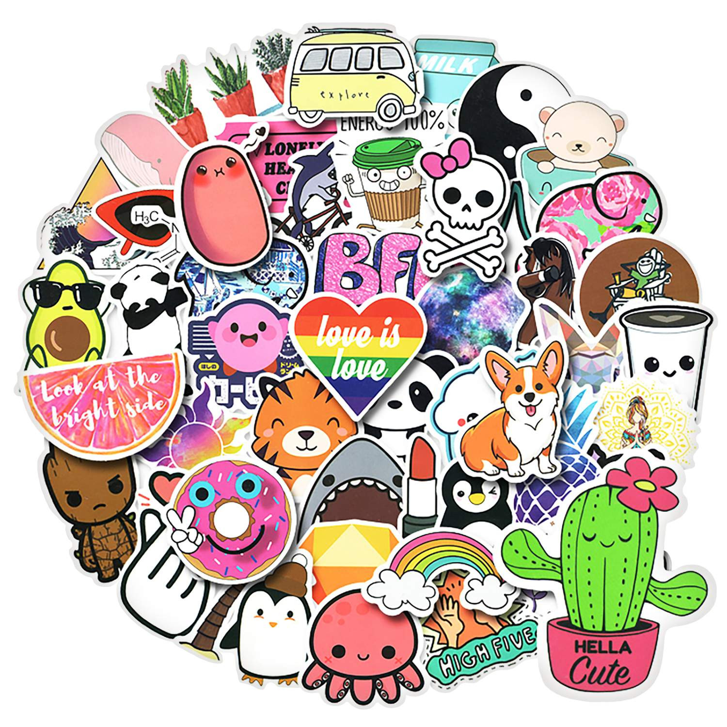 Pack d'autocollants - Cute Mix