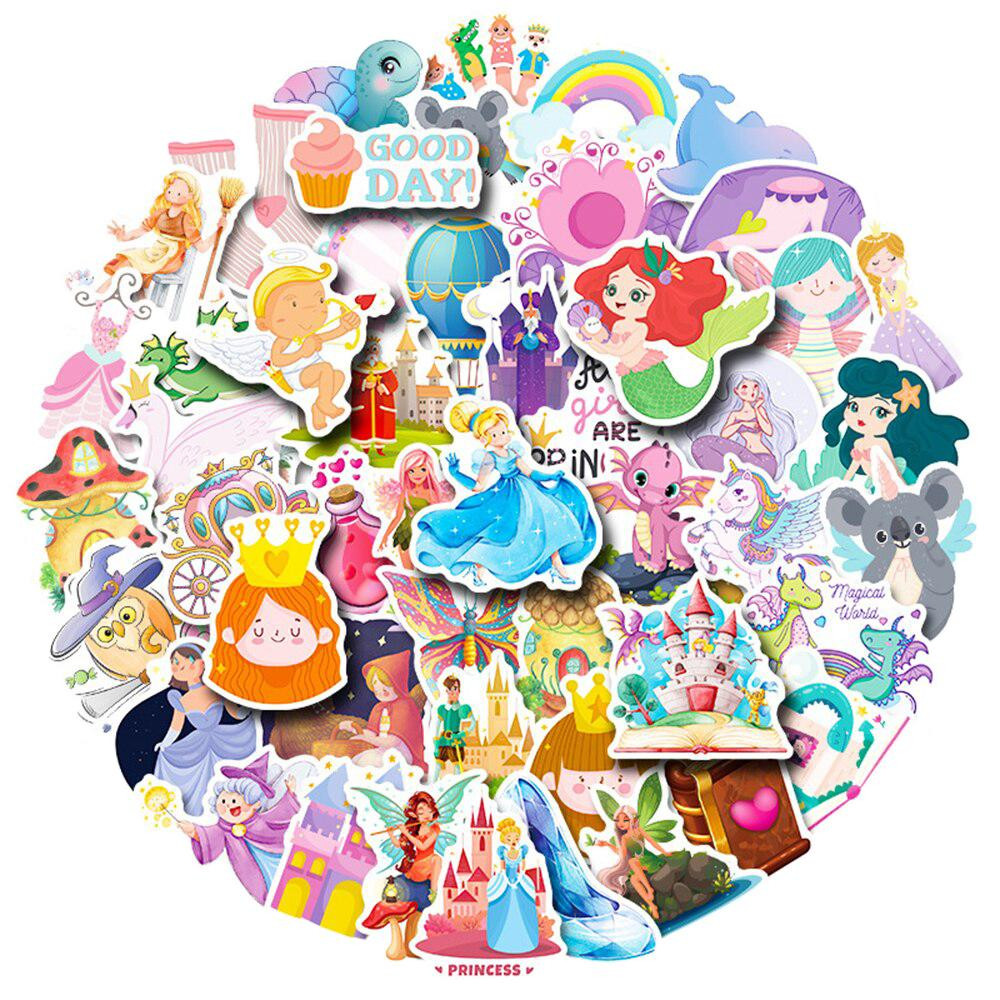 Pakje Stickers - Prinses