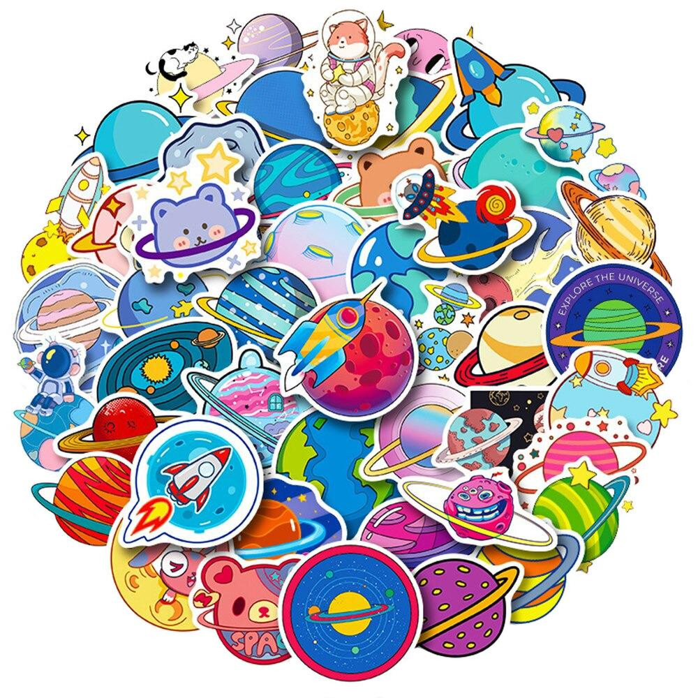 Pack de Stickers - Espace et Planètes
