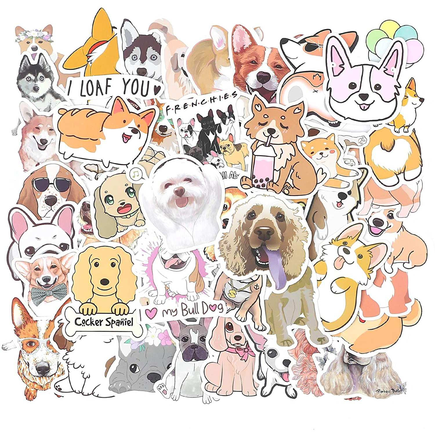 Pack d'autocollants - Chiots