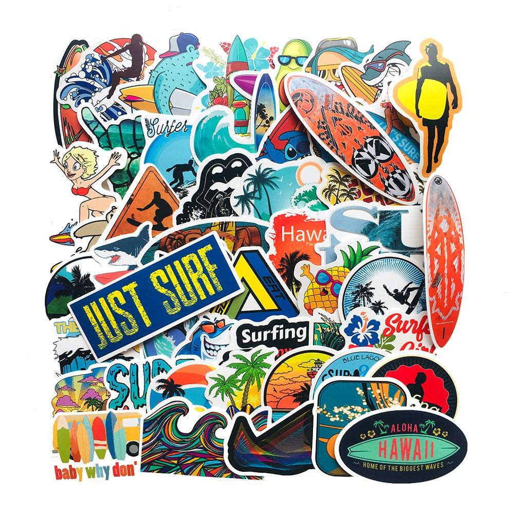 Pack de Pegatinas - Surf