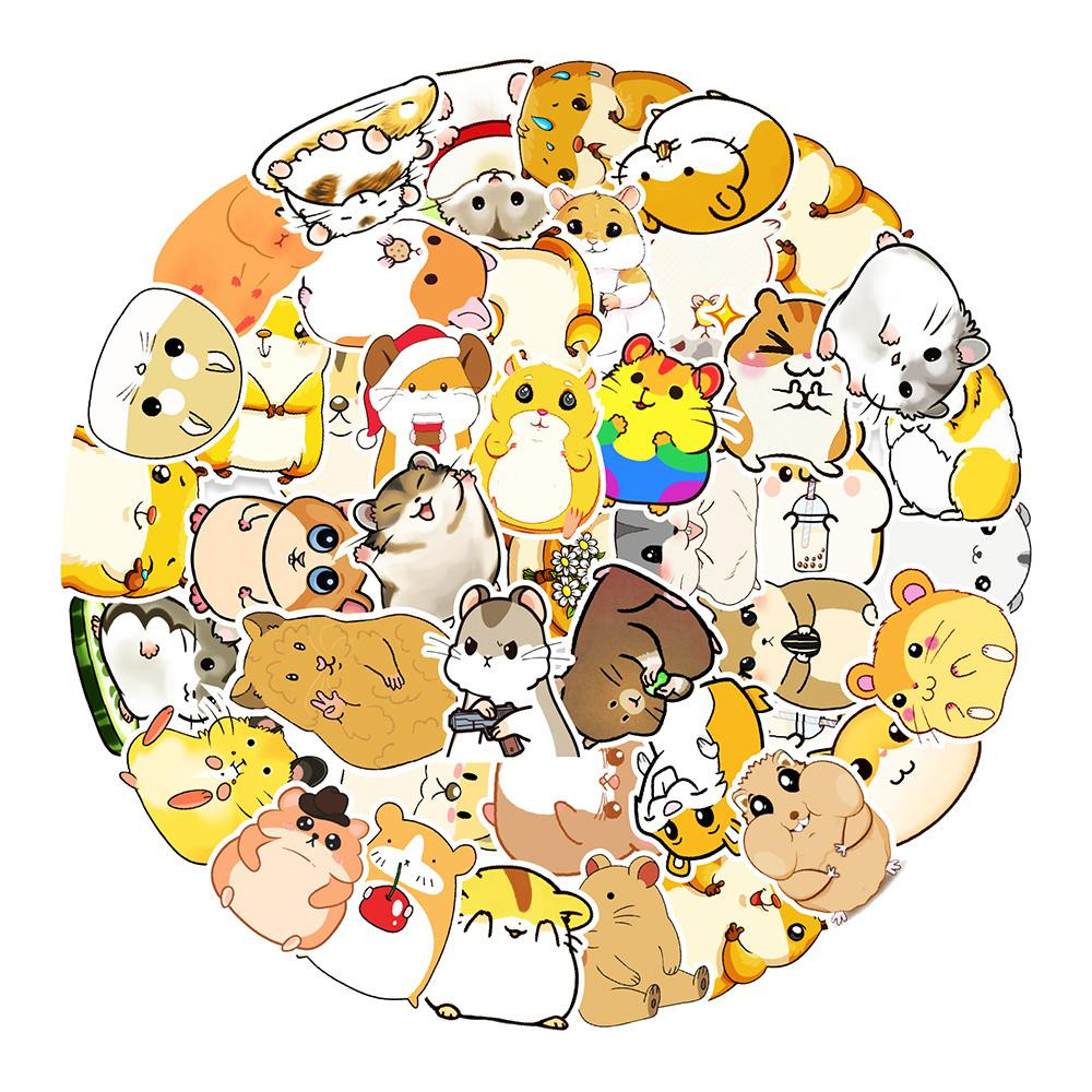 Pack d'autocollants - Hamster