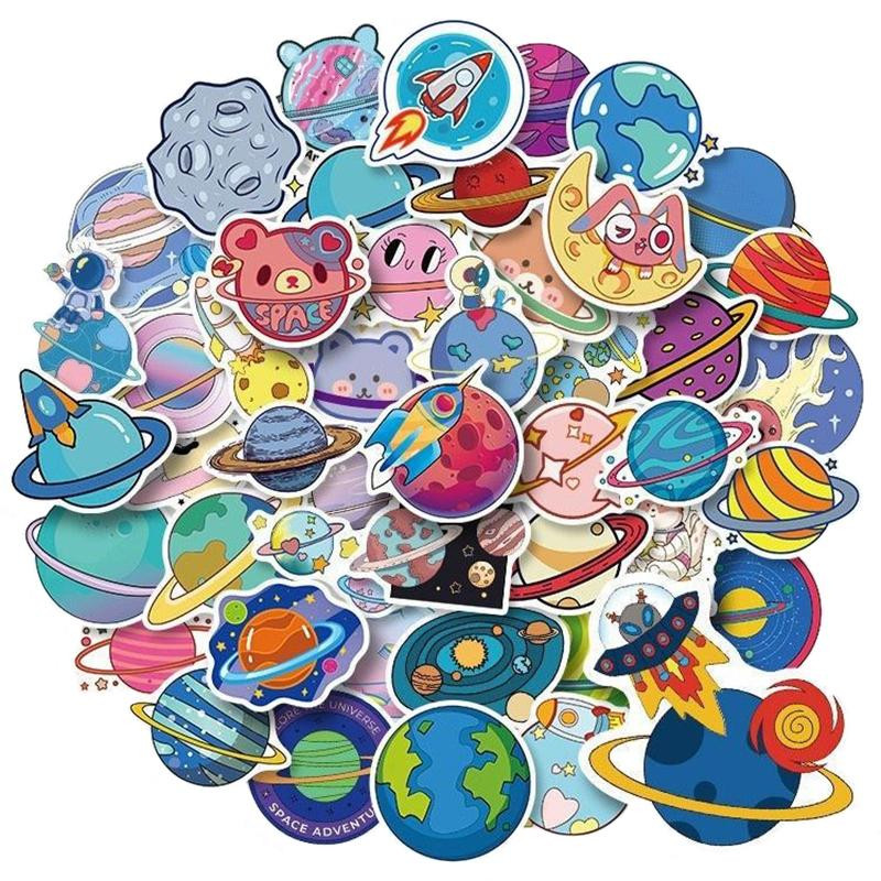 Pack de Pegatinas - Espacio y Planetas
