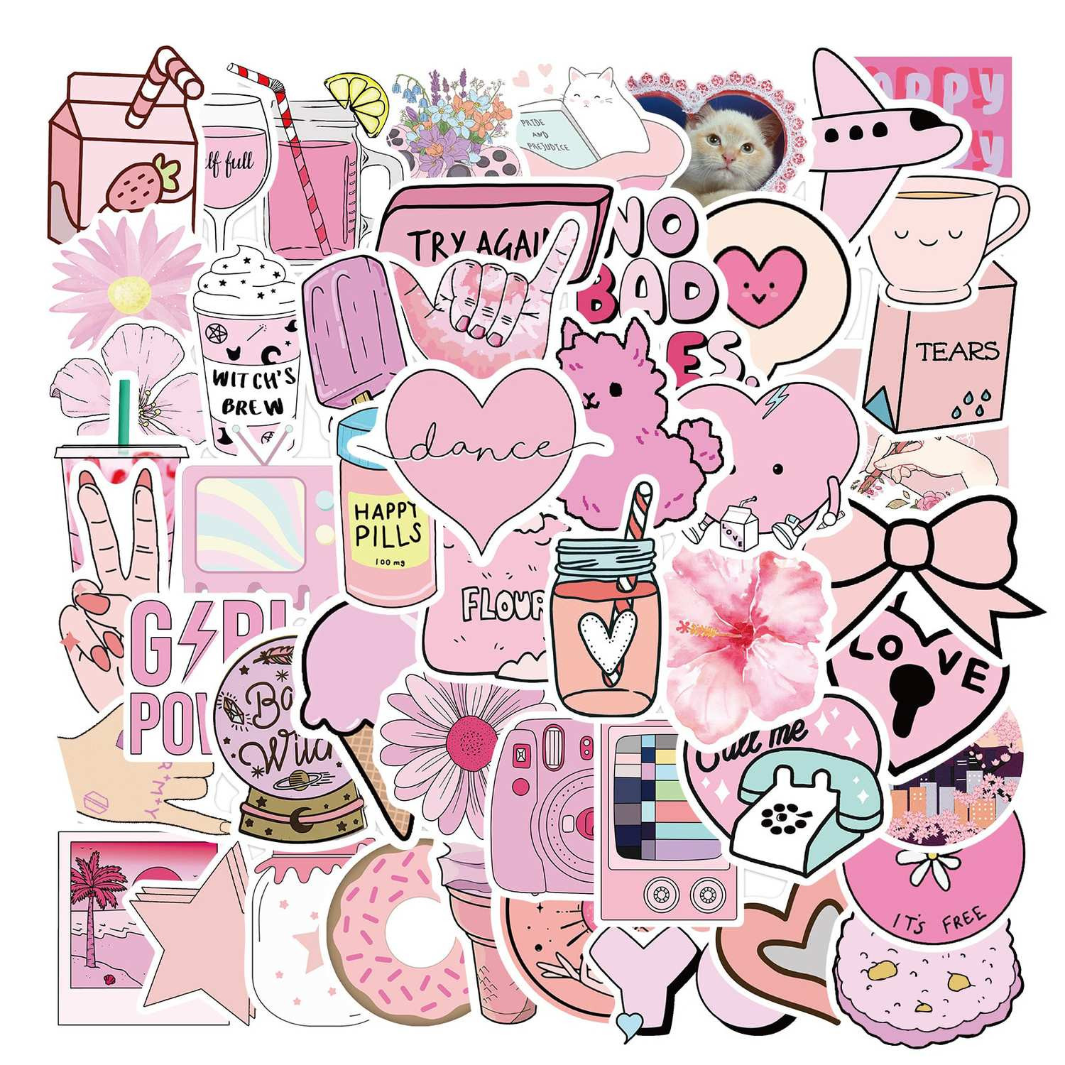 Pack de Stickers - Pastel
