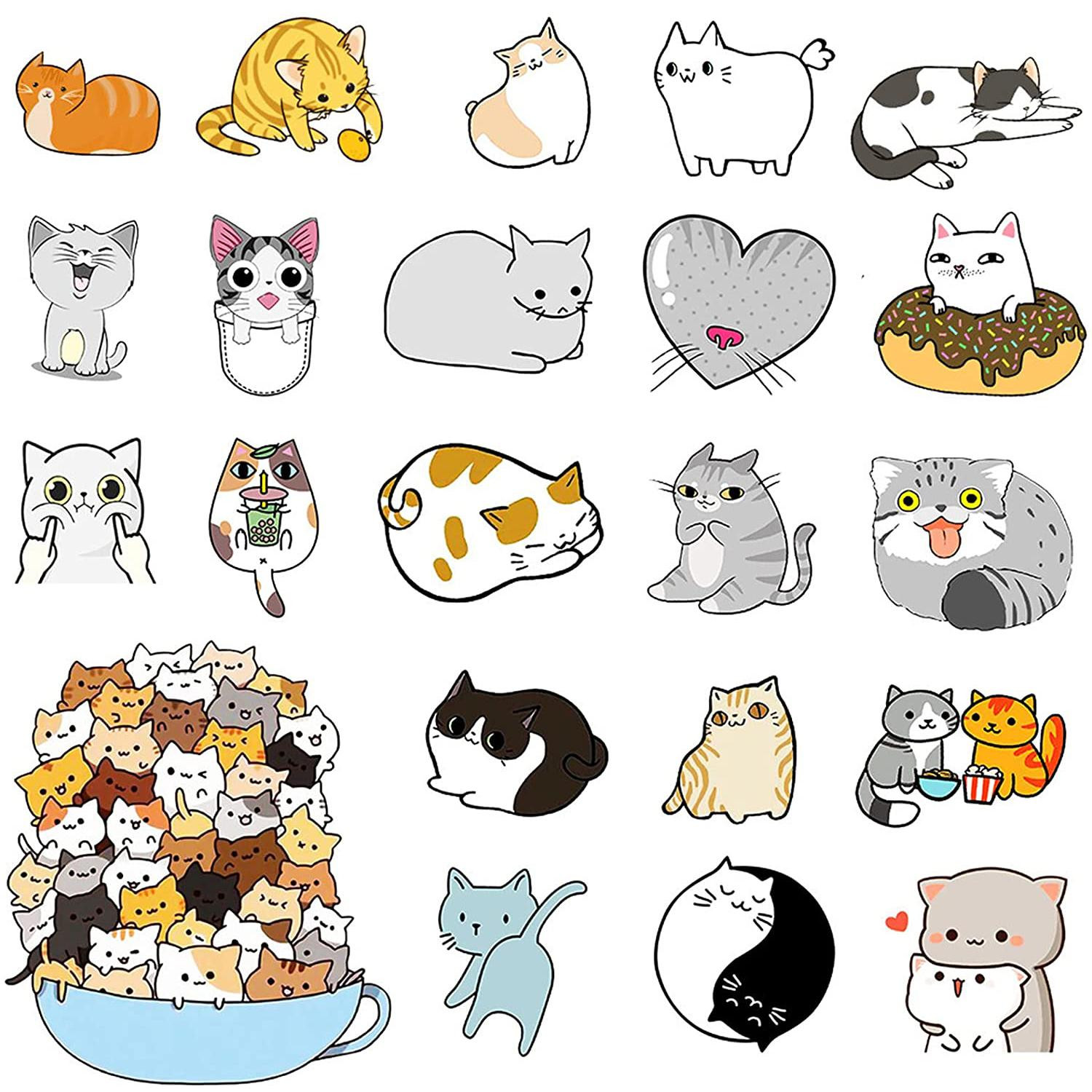 Pack of Stickers - Cats