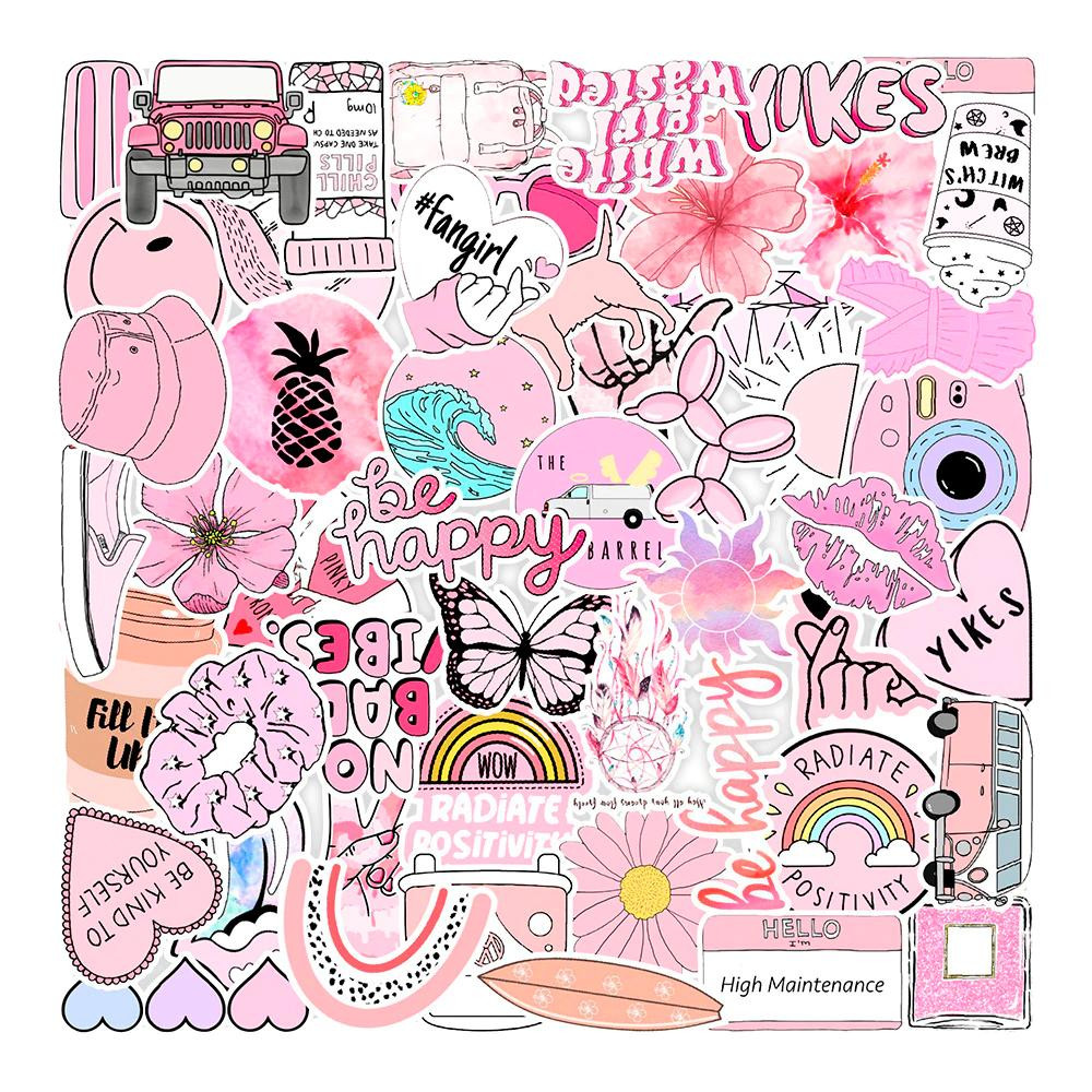 Aufkleberpaket - Pink Mix 2