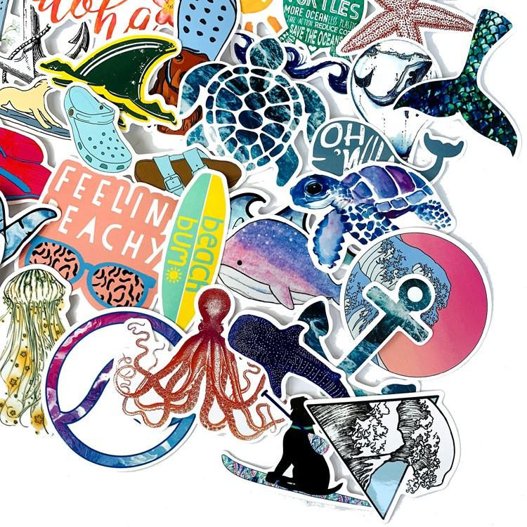 Pack de Stickers - Plage