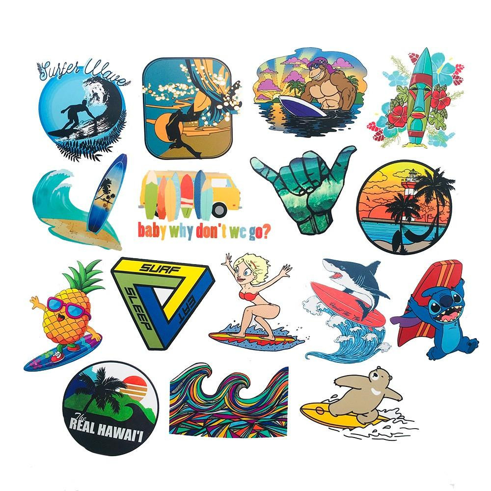 Pack de Stickers - Surf