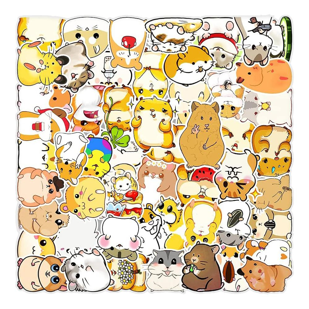 Pack d'autocollants - Hamster