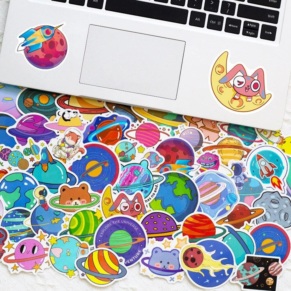 Pack de Pegatinas - Espacio y Planetas