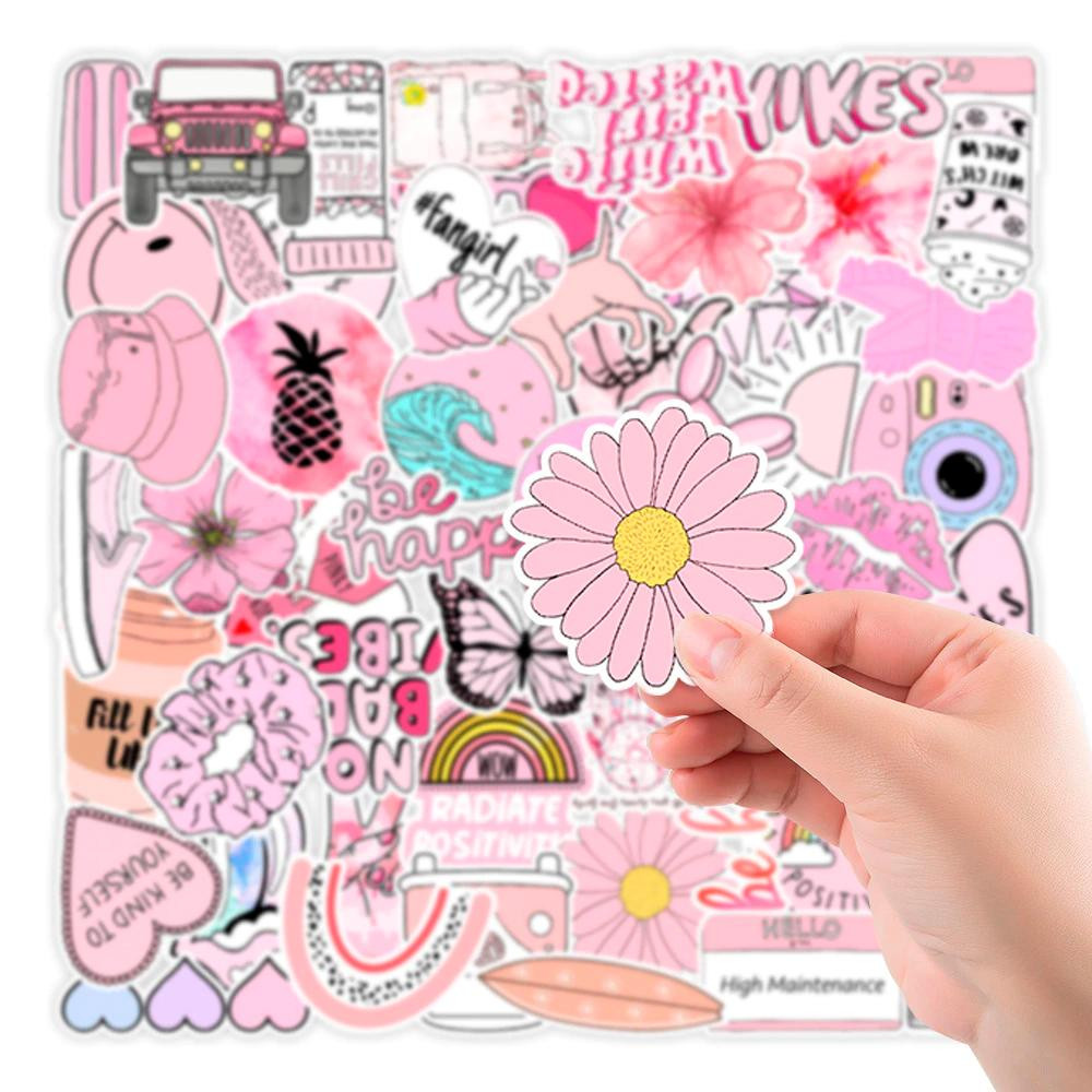 Pack d'autocollants - Rose Mix 2