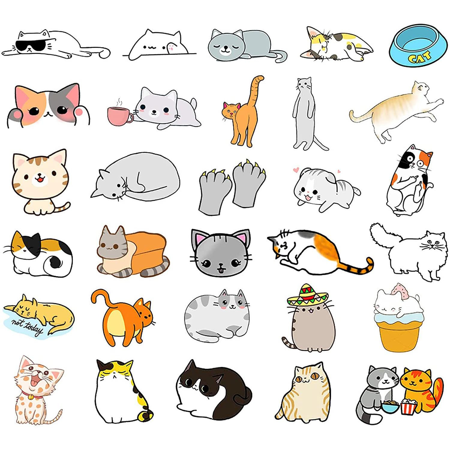 Pack de Pegatinas - Gatos