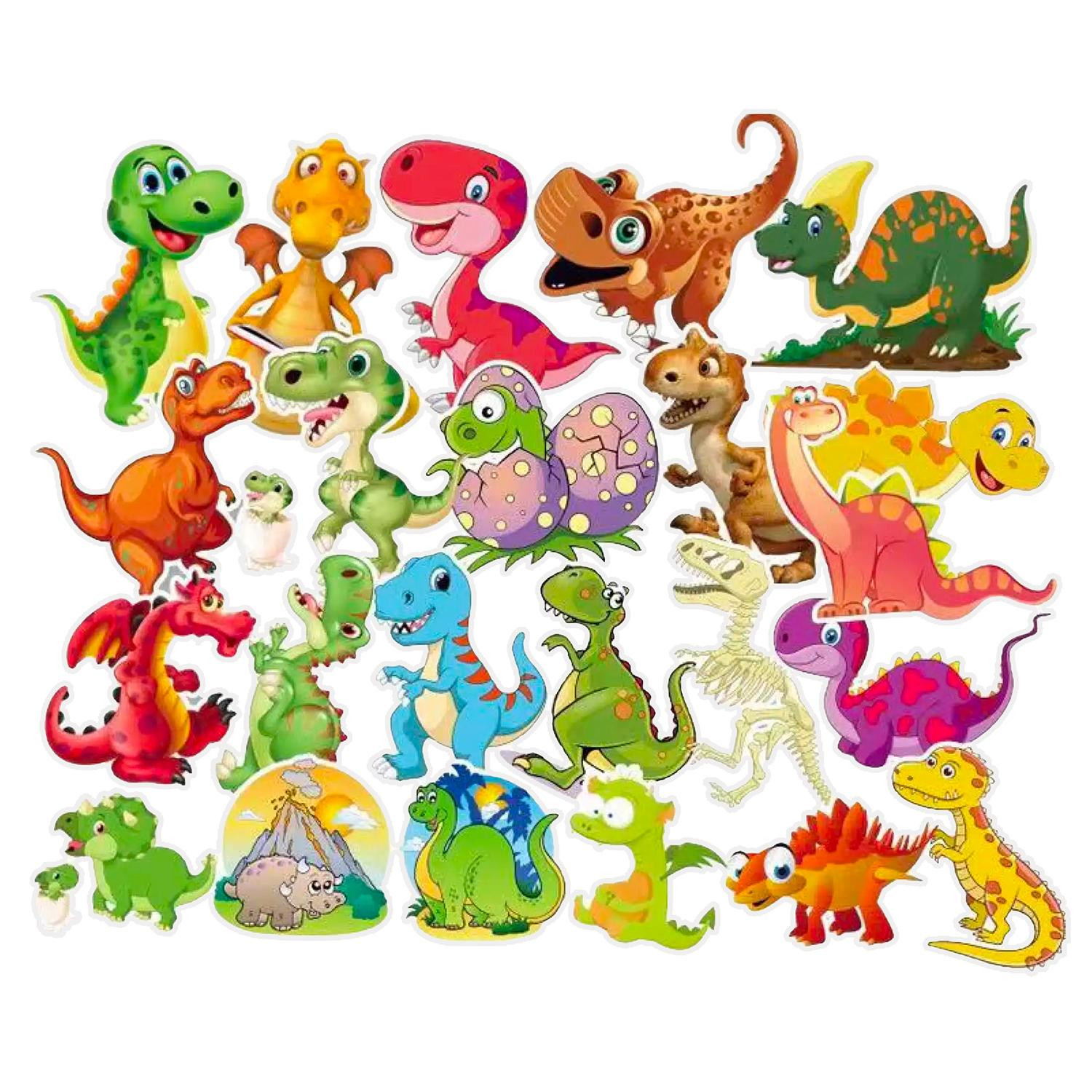 Packung Aufkleber - Dinosaurier