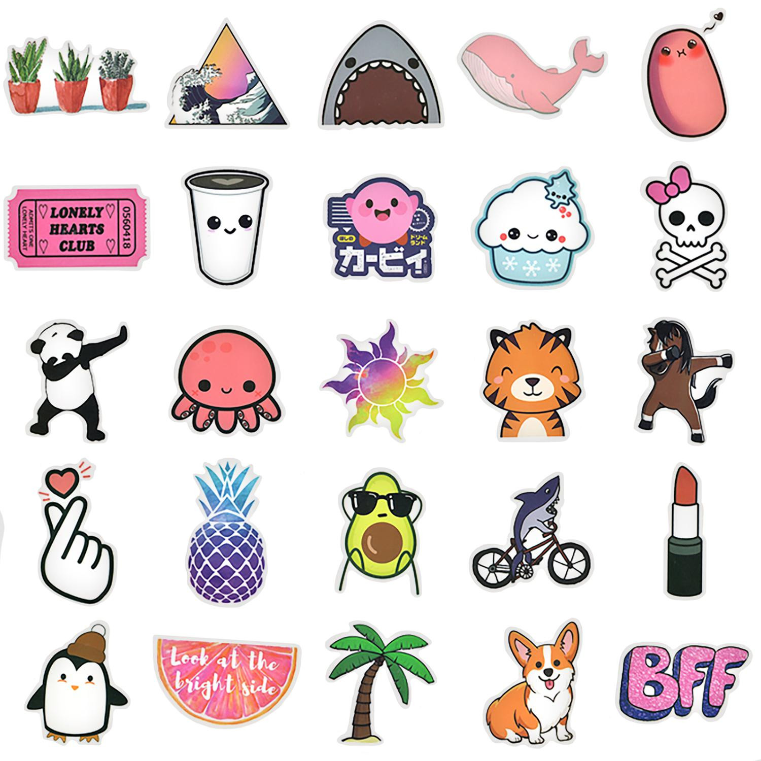 Pack d'autocollants - Cute Mix