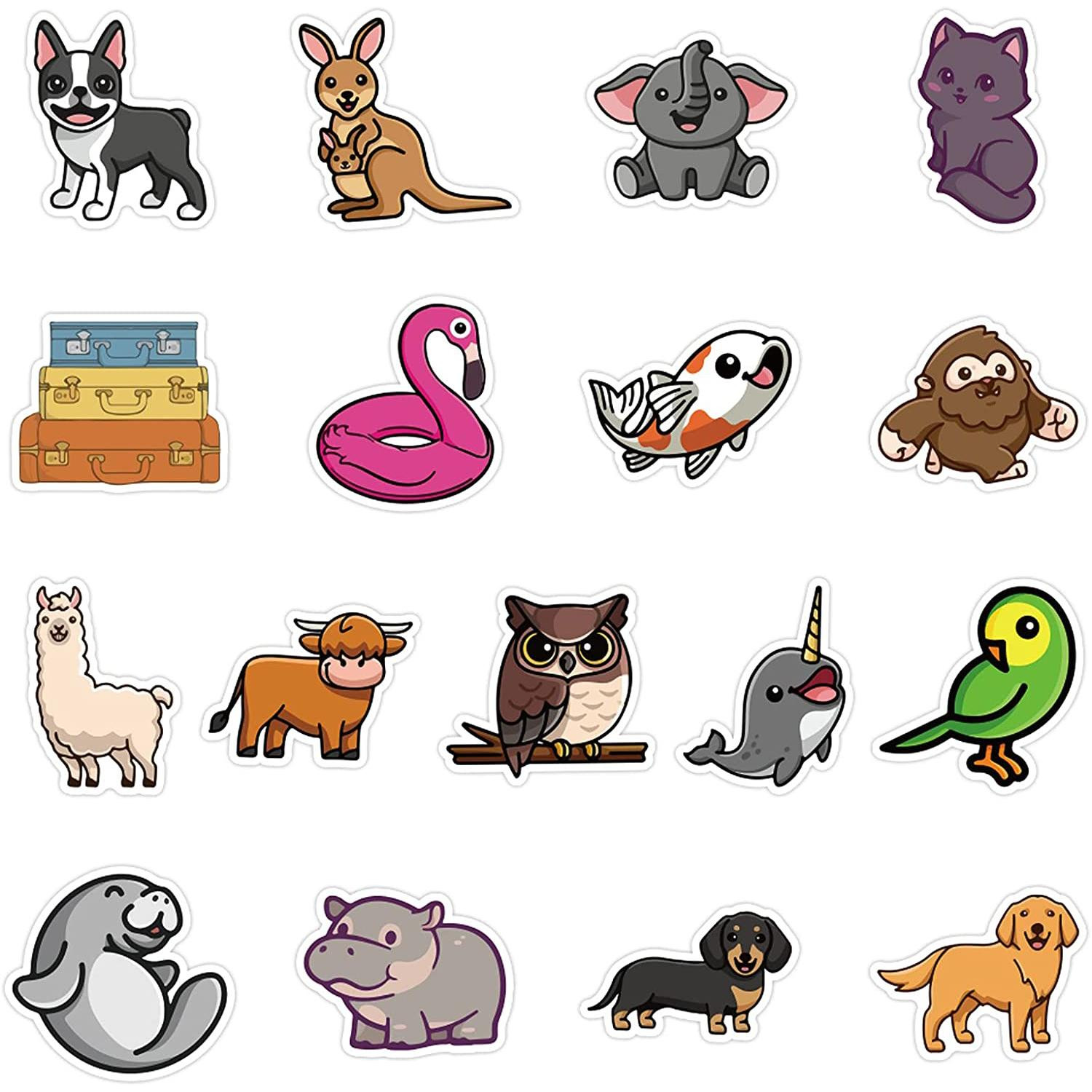 Pack de Pegatinas - Animales Tiernos