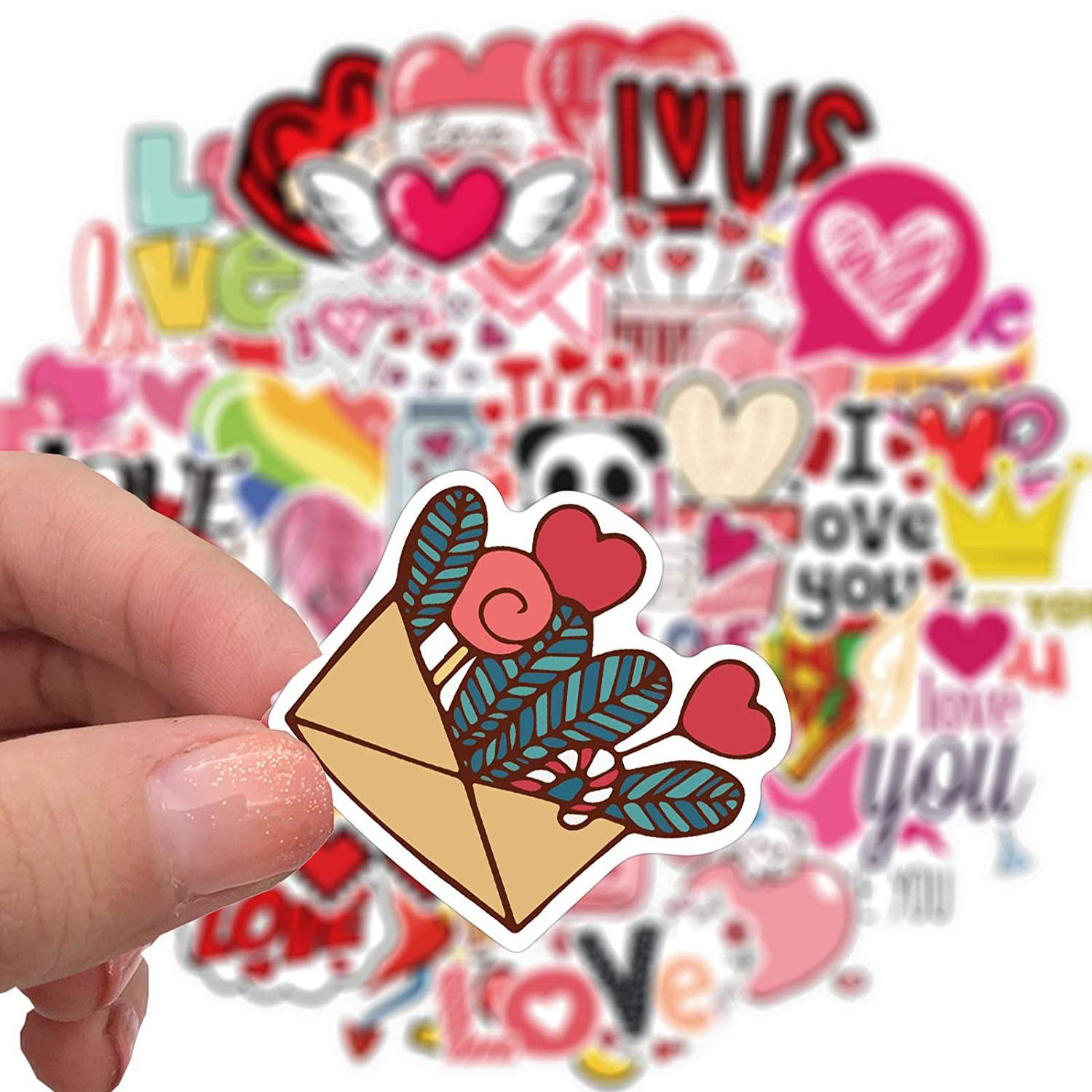 Pack d'autocollants - Amour