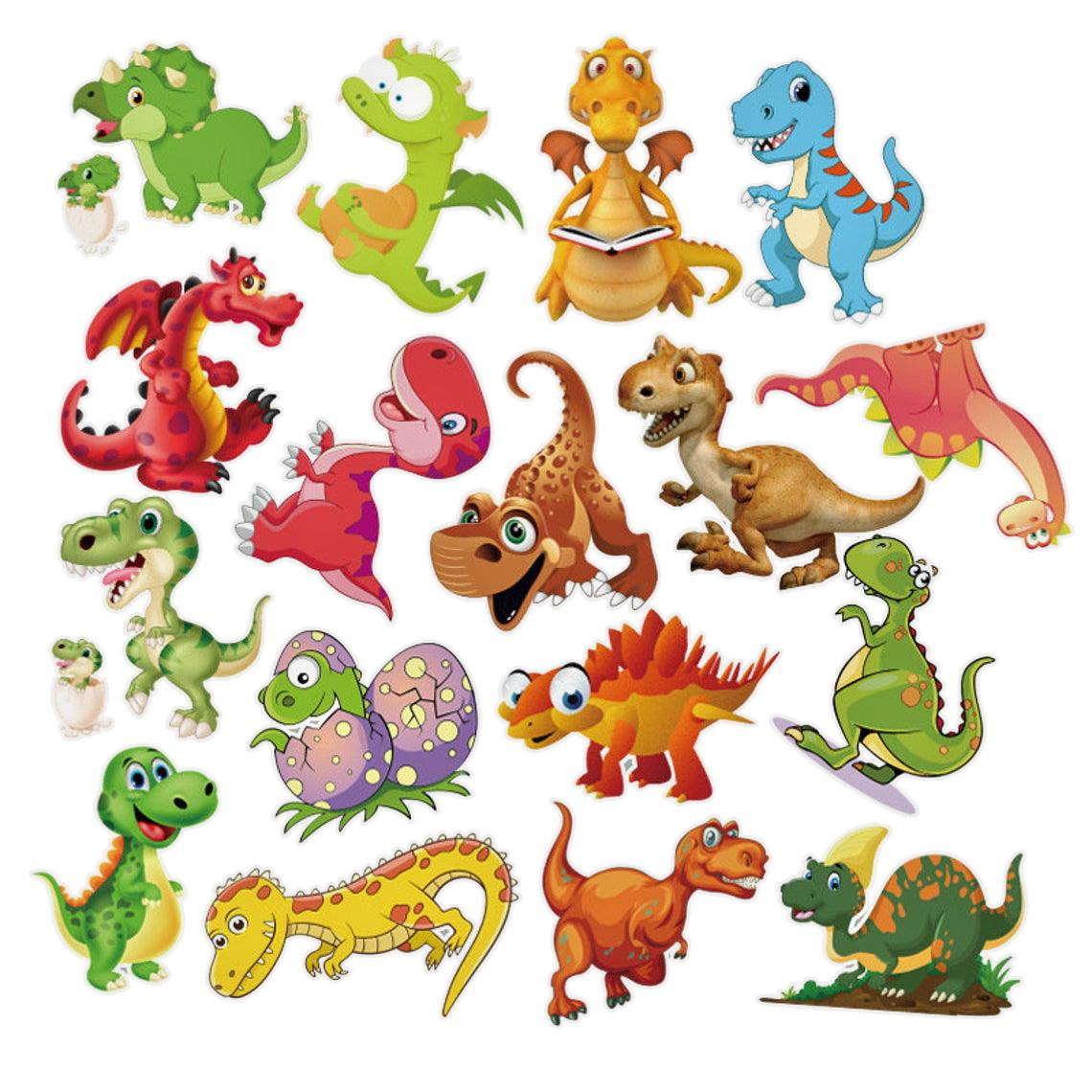 Packung Aufkleber - Dinosaurier