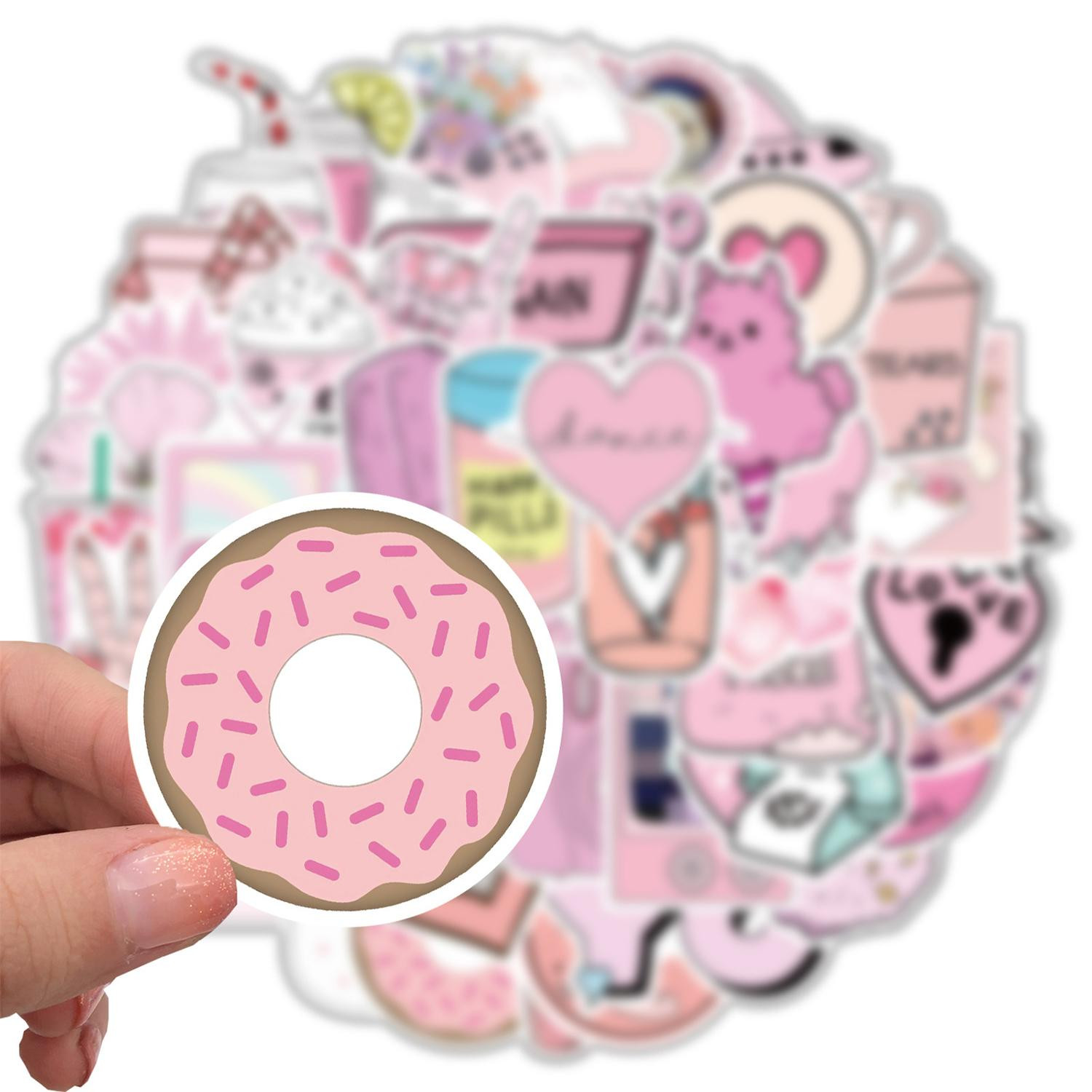 Packung Aufkleber - Pastell
