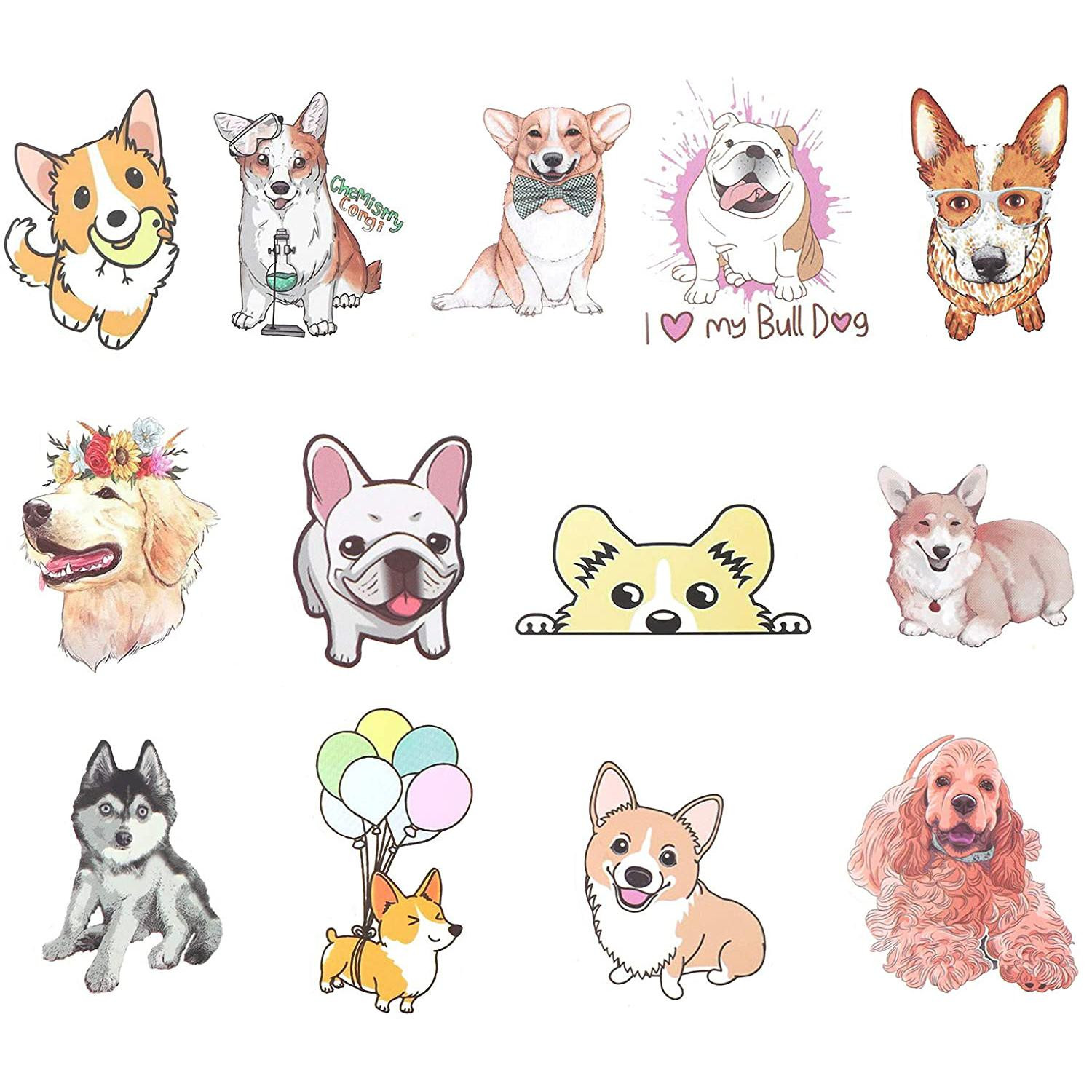 Pack d'autocollants - Chiots
