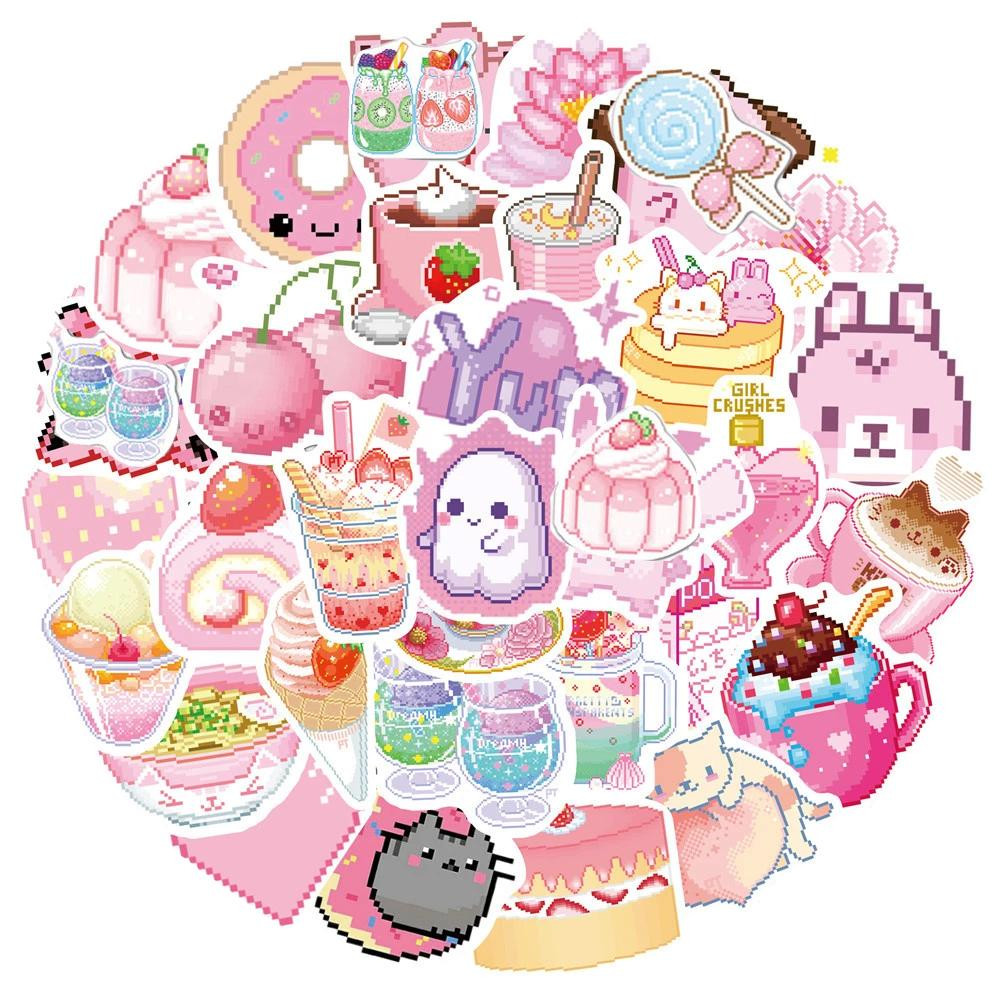 Paquete de pegatinas - Pixel