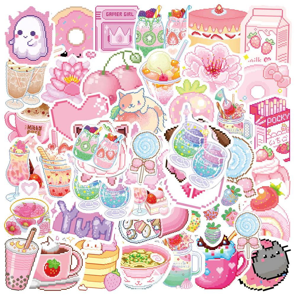 Pakje Stickers - Pixel