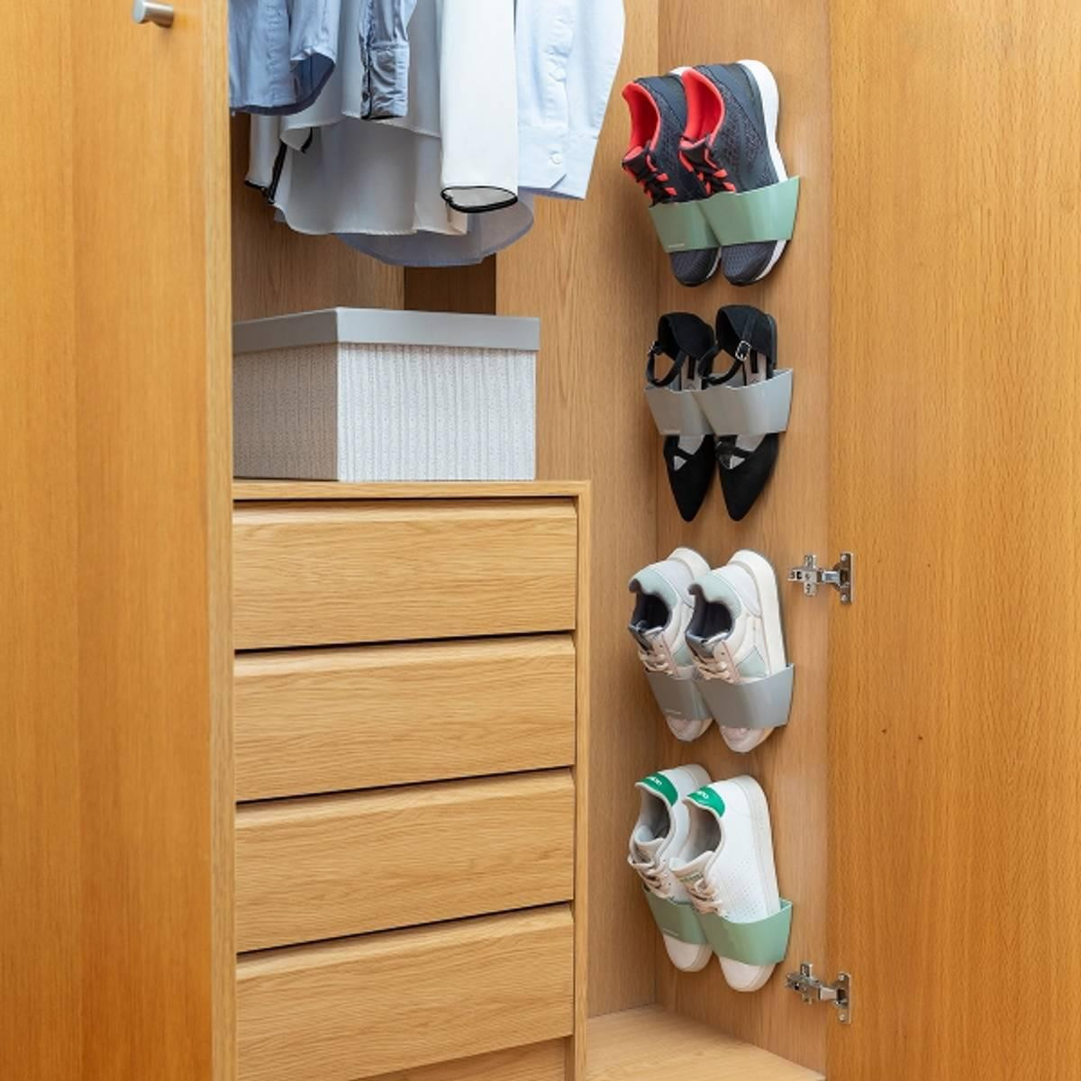 Shoe Holder, Self Adhesive - 4-pack