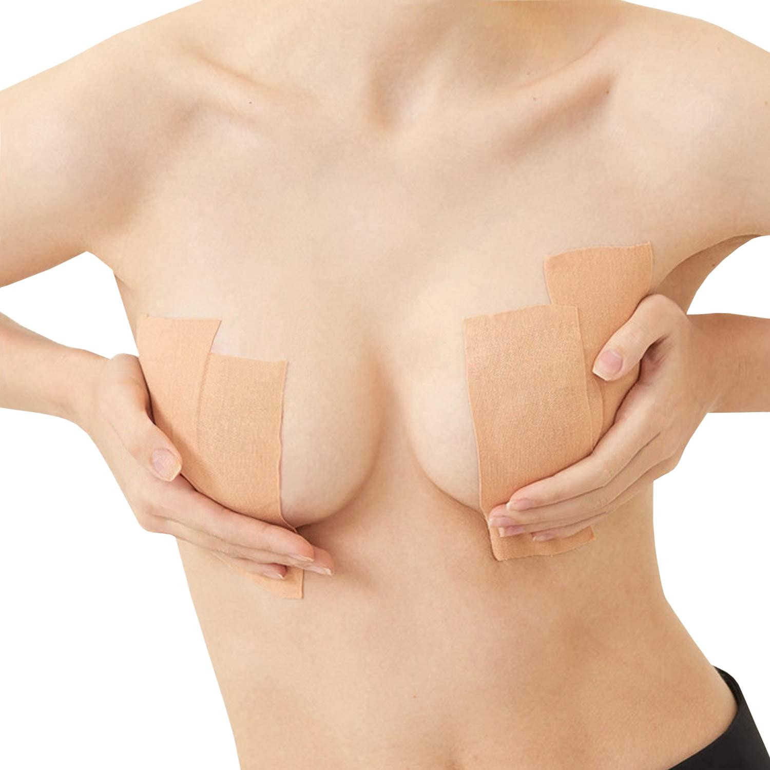 Cinta Pecho Autoadhesiva, 5 m - Beige