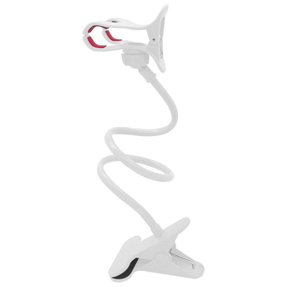 Flexibele Telefoonhouder met Klem - Wit