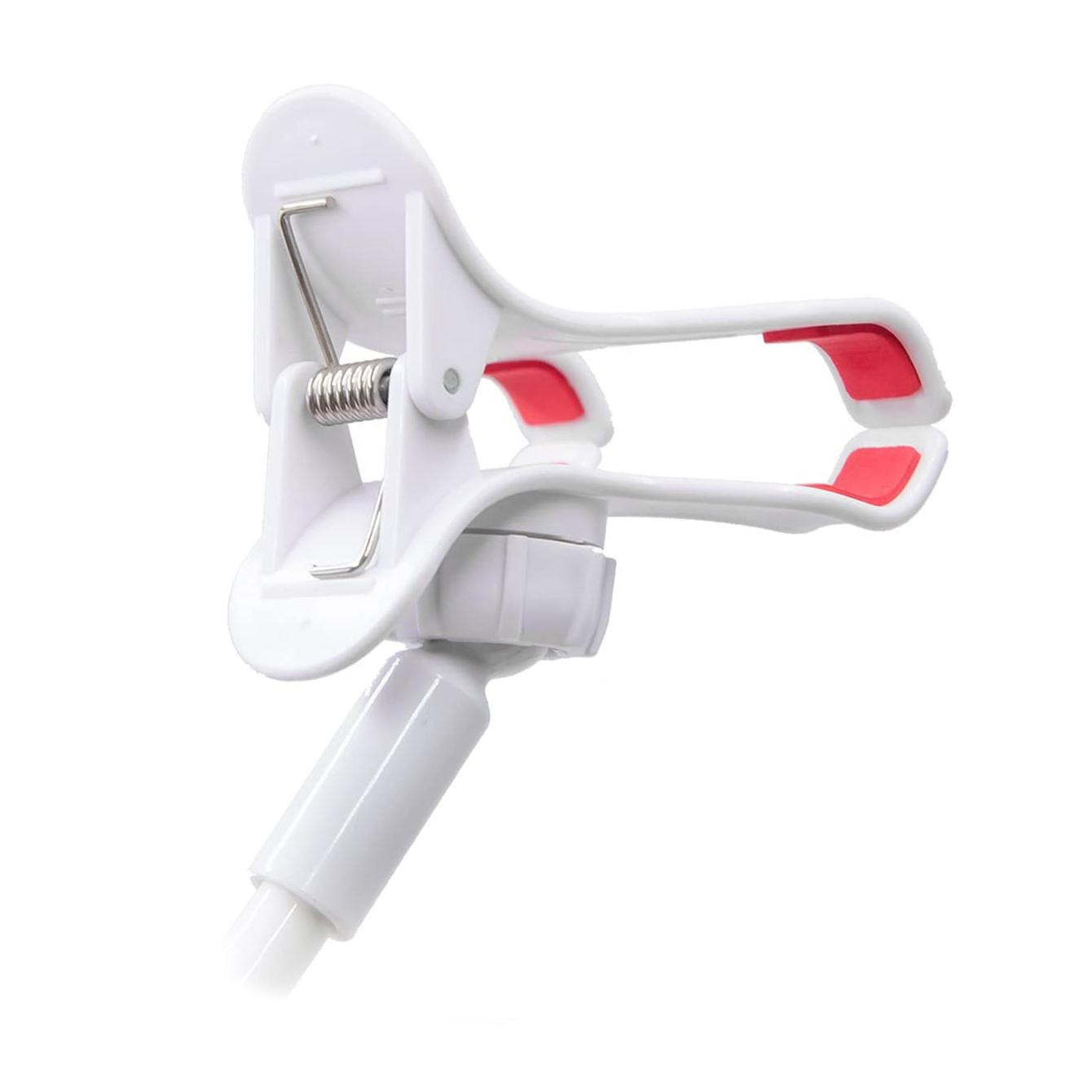 Flexibele Telefoonhouder met Klem - Wit