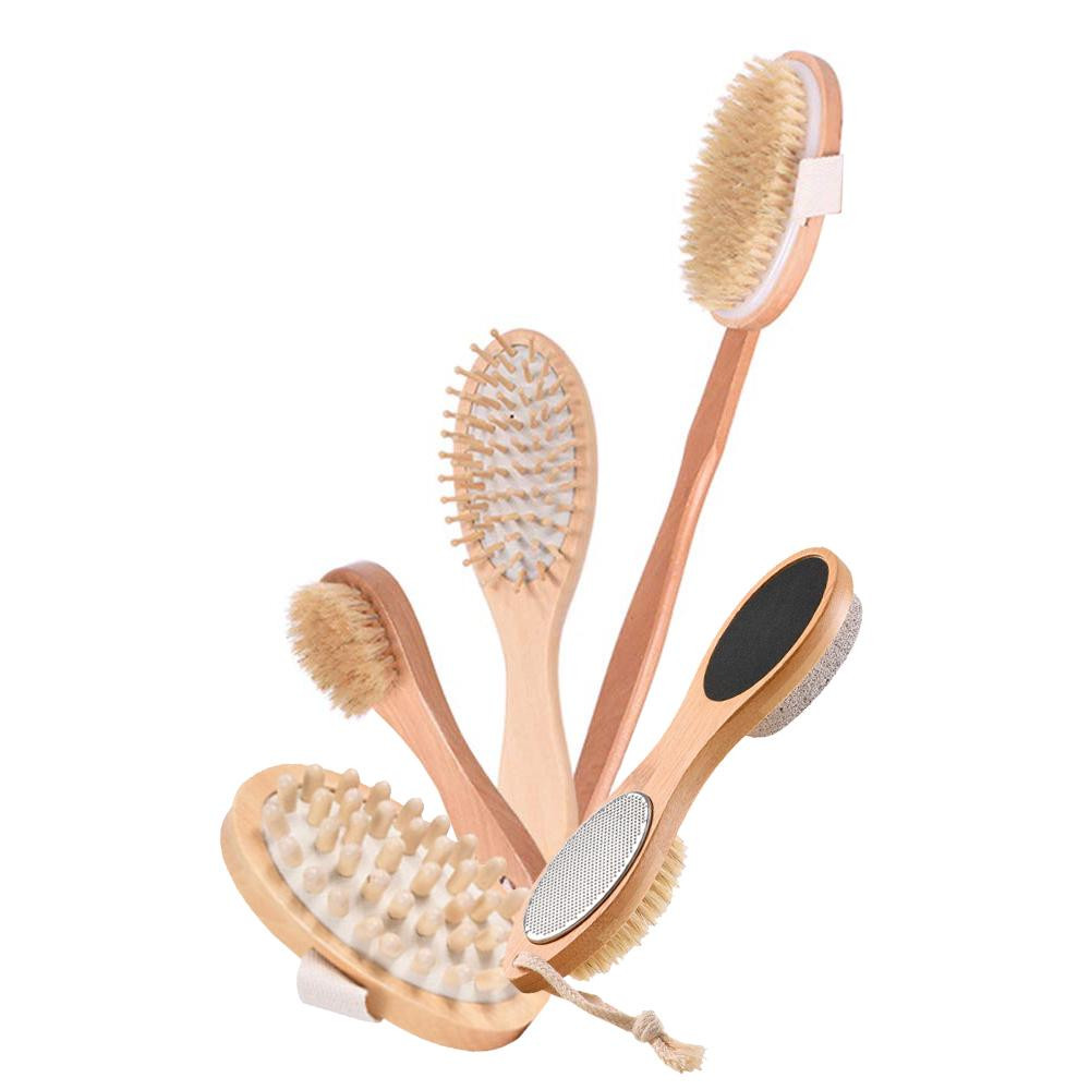 Ensemble de brosses de bain - 5 pièces
