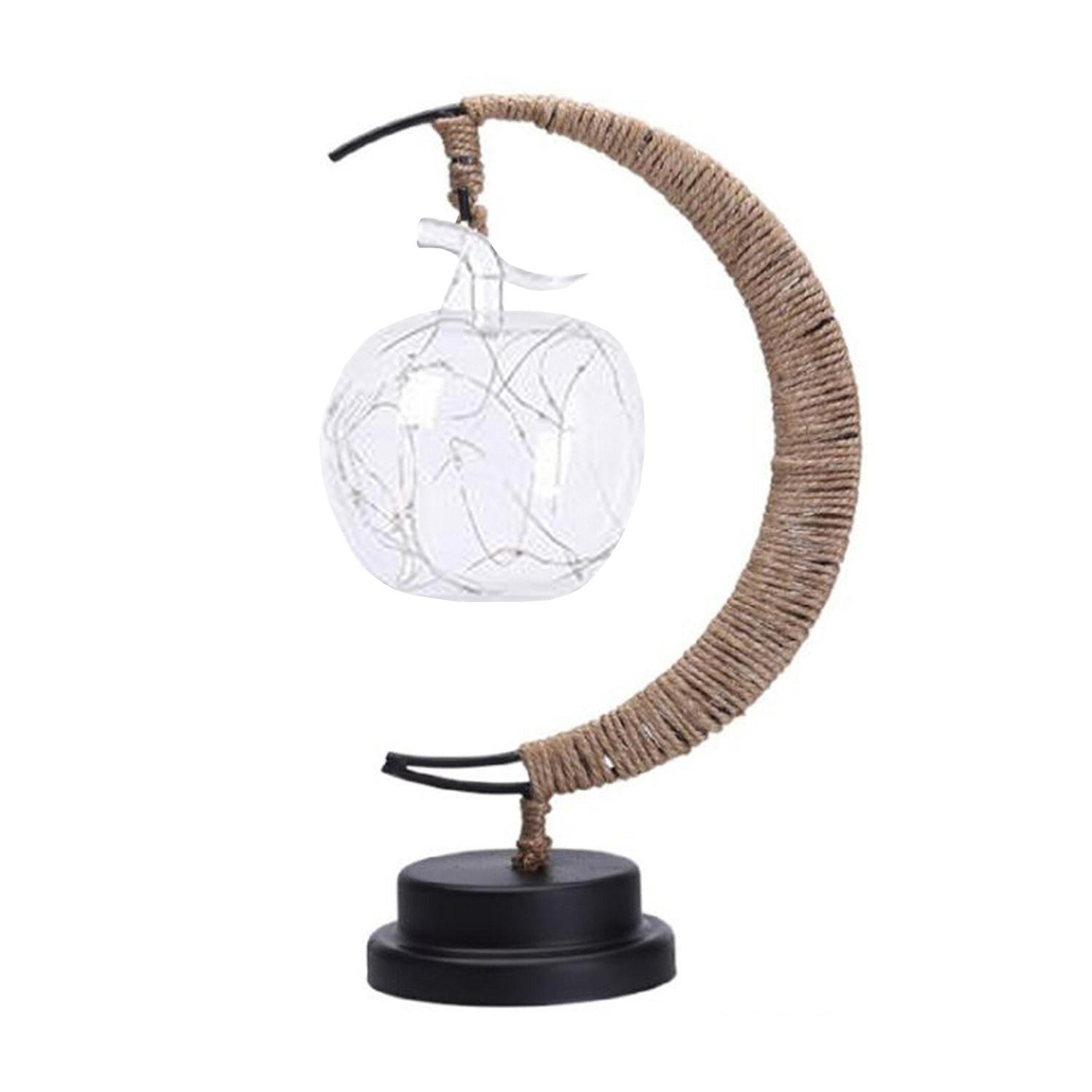 Table Lamp, Battery Powered - Hanging Apple