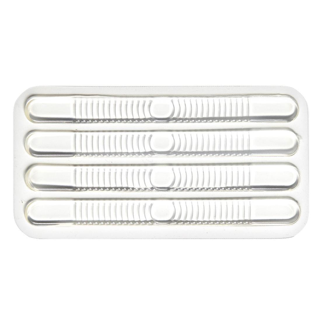 4x Scheuerschutz aus Silikon - Transparent