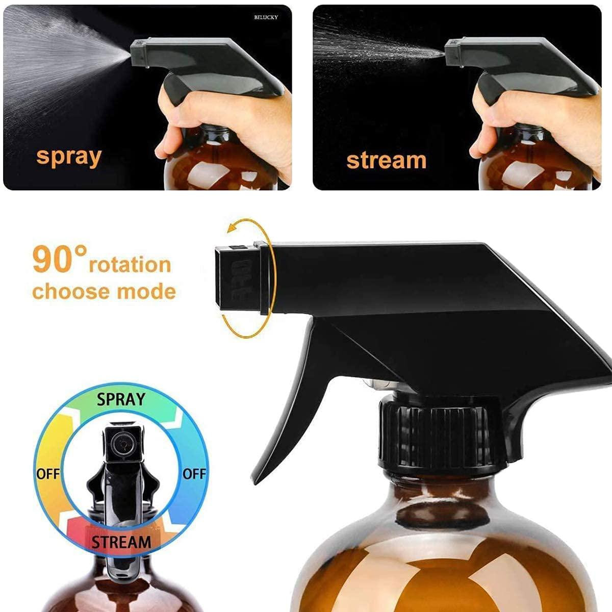 2x Sprayflessen in Glas - 250 ml
