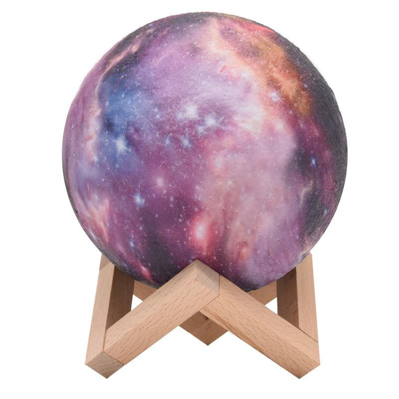 Luminária da Lua - Galáxia - 3D