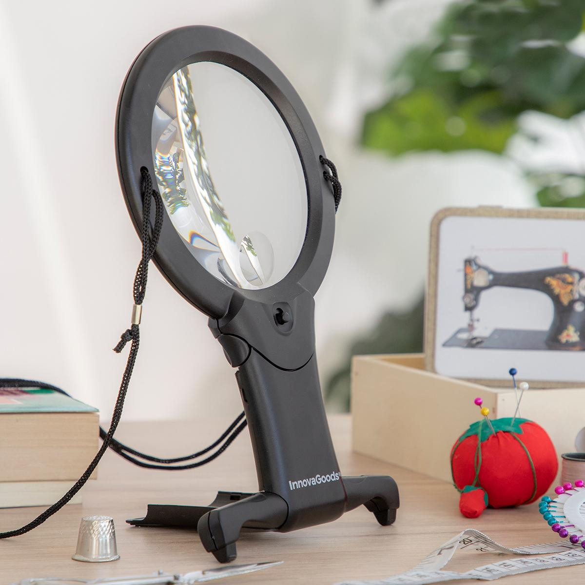 Vergrootglas met LED - Handsfree