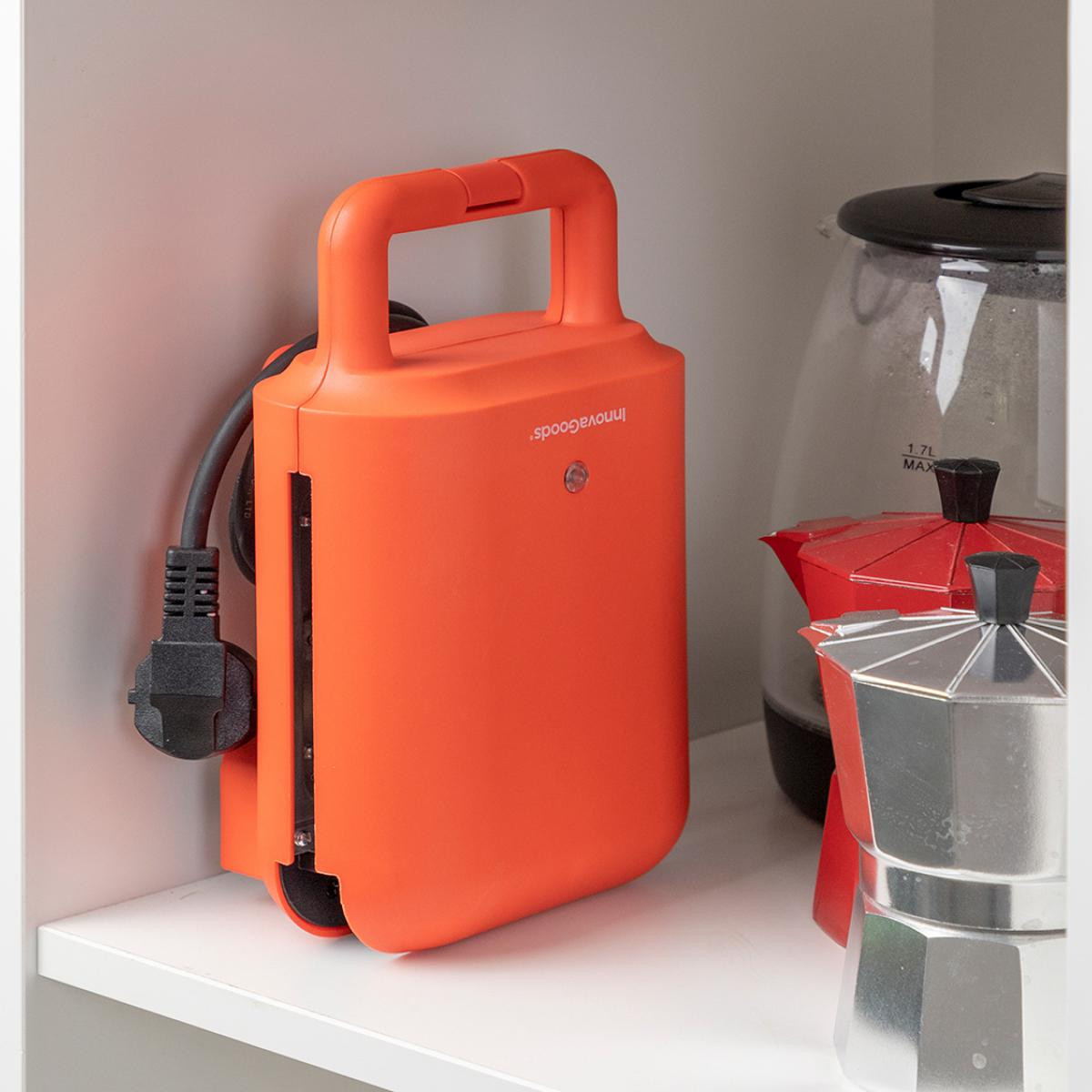 Sandwich and Waffle Iron - Interchangeable Plates