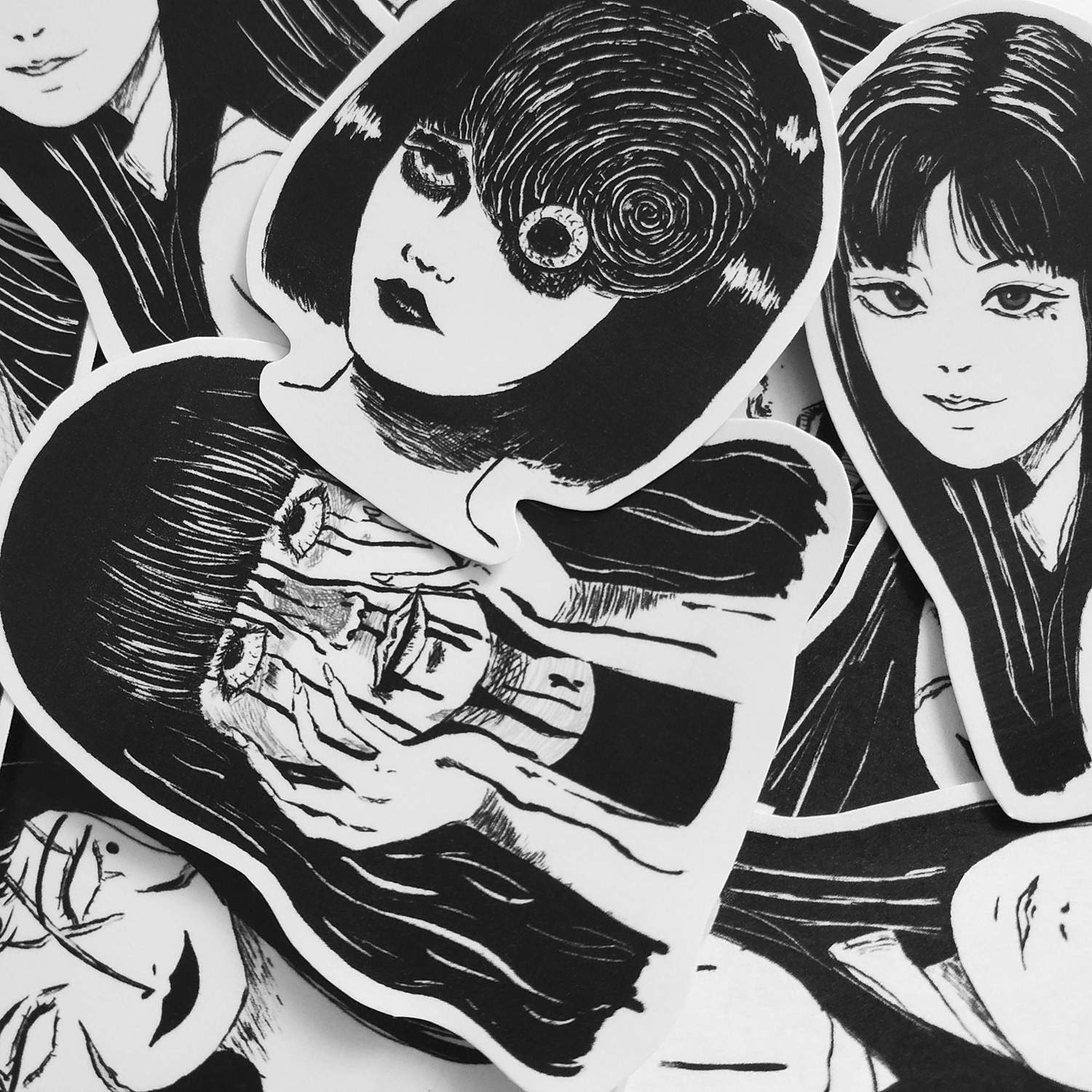 50 adesivi e decalcomanie - VSCO Manga