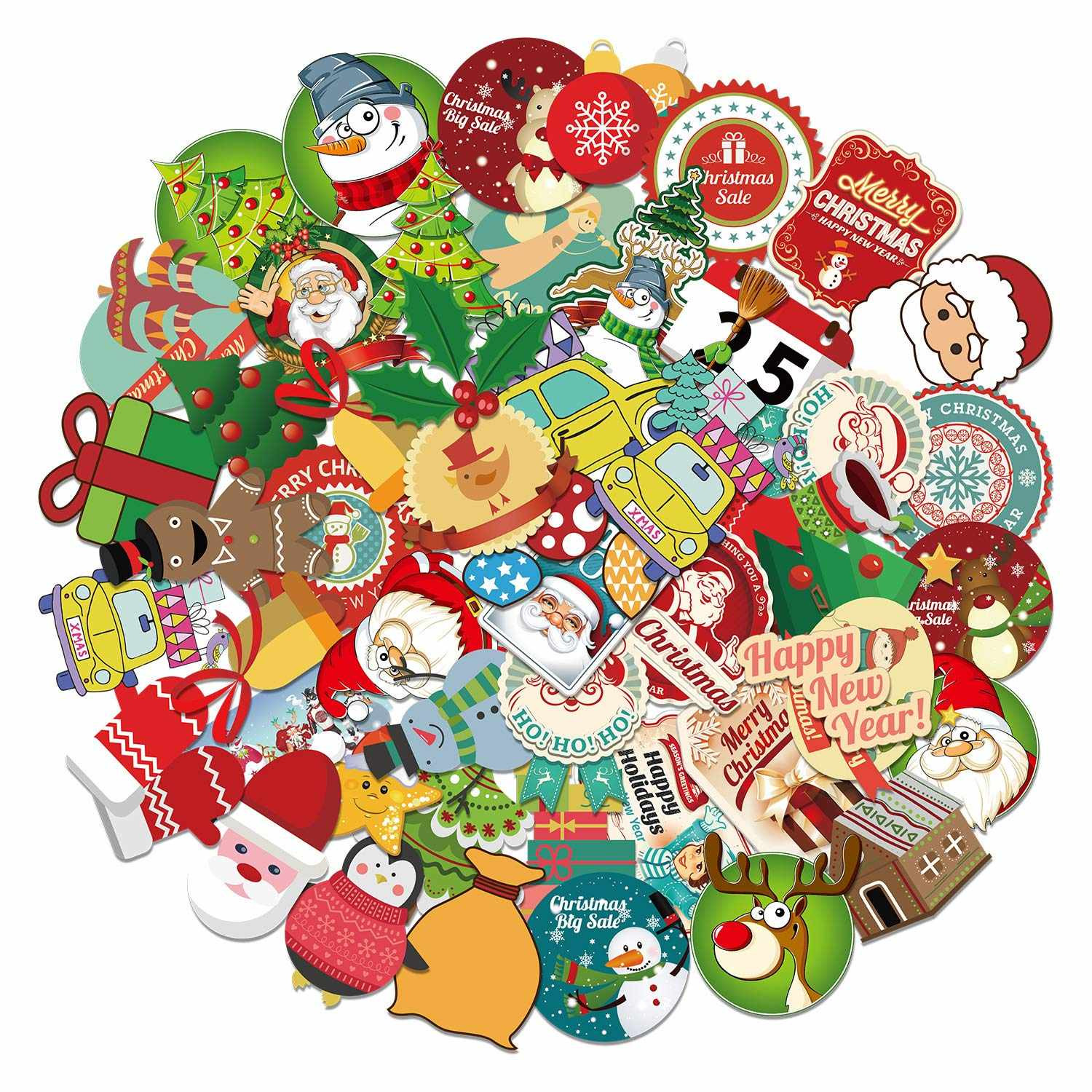 100x Adesivos e Decalques - Natal