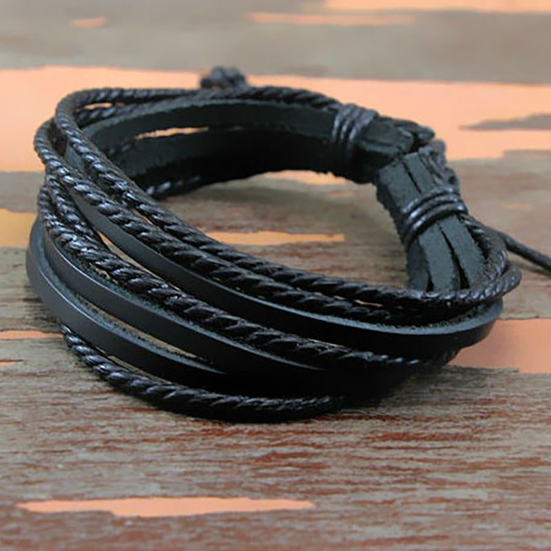 Pulseira Elegante | Couro