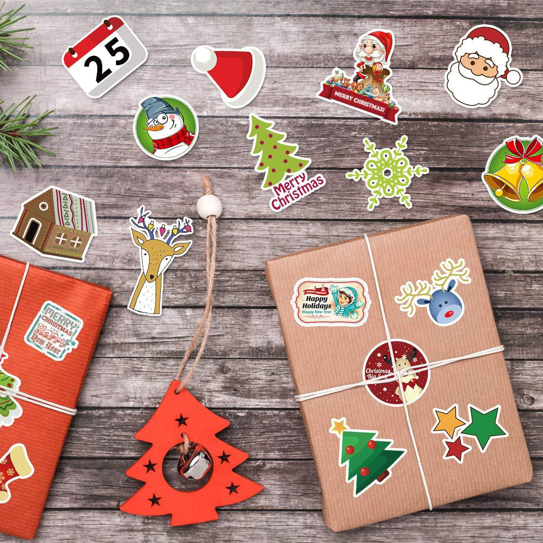 100x Adesivos e Decalques - Natal